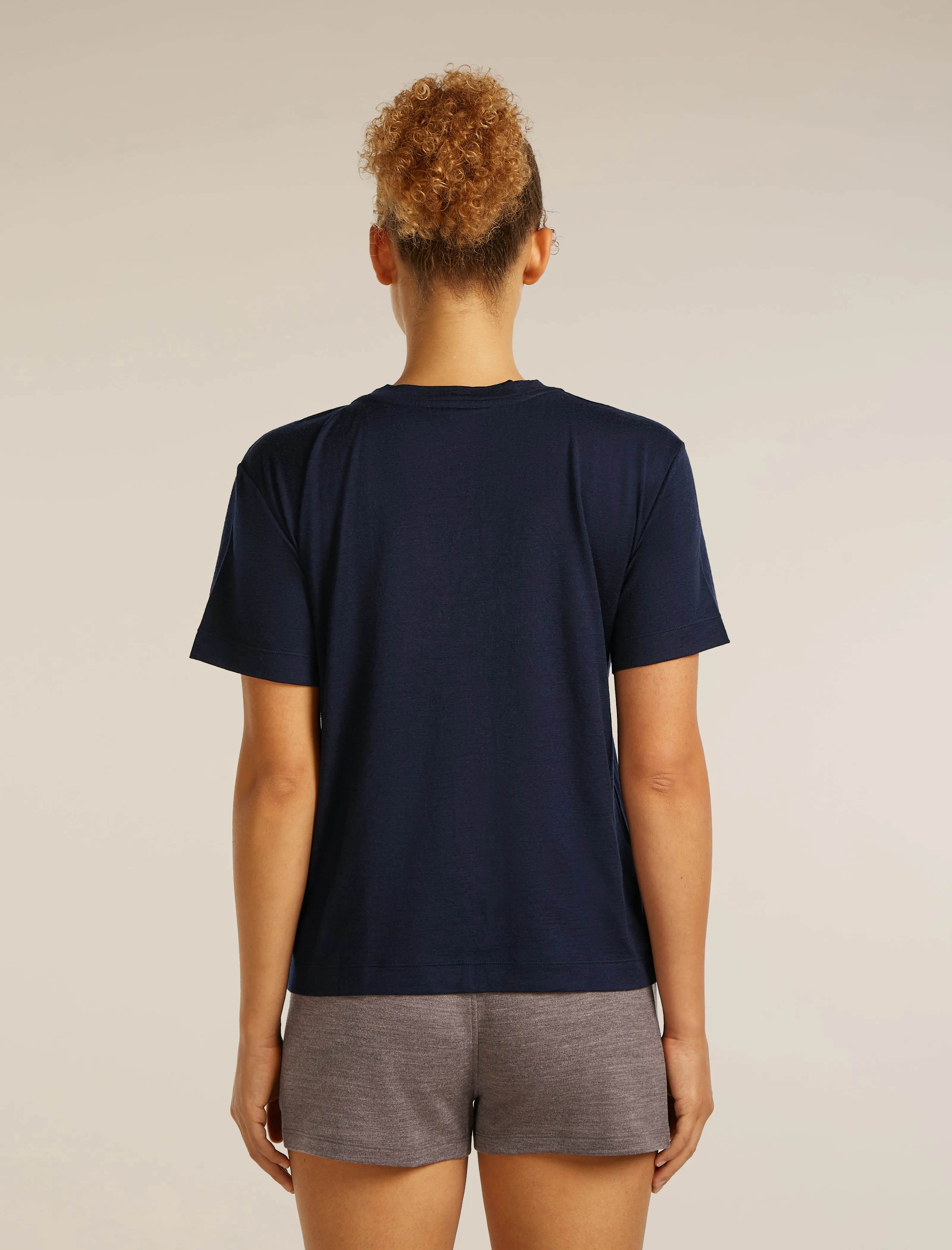 Women's Merino 150 Tech Lite Short Sleeve Relaxed V Neck Tee sold by Icebreaker product image thumbnail 2