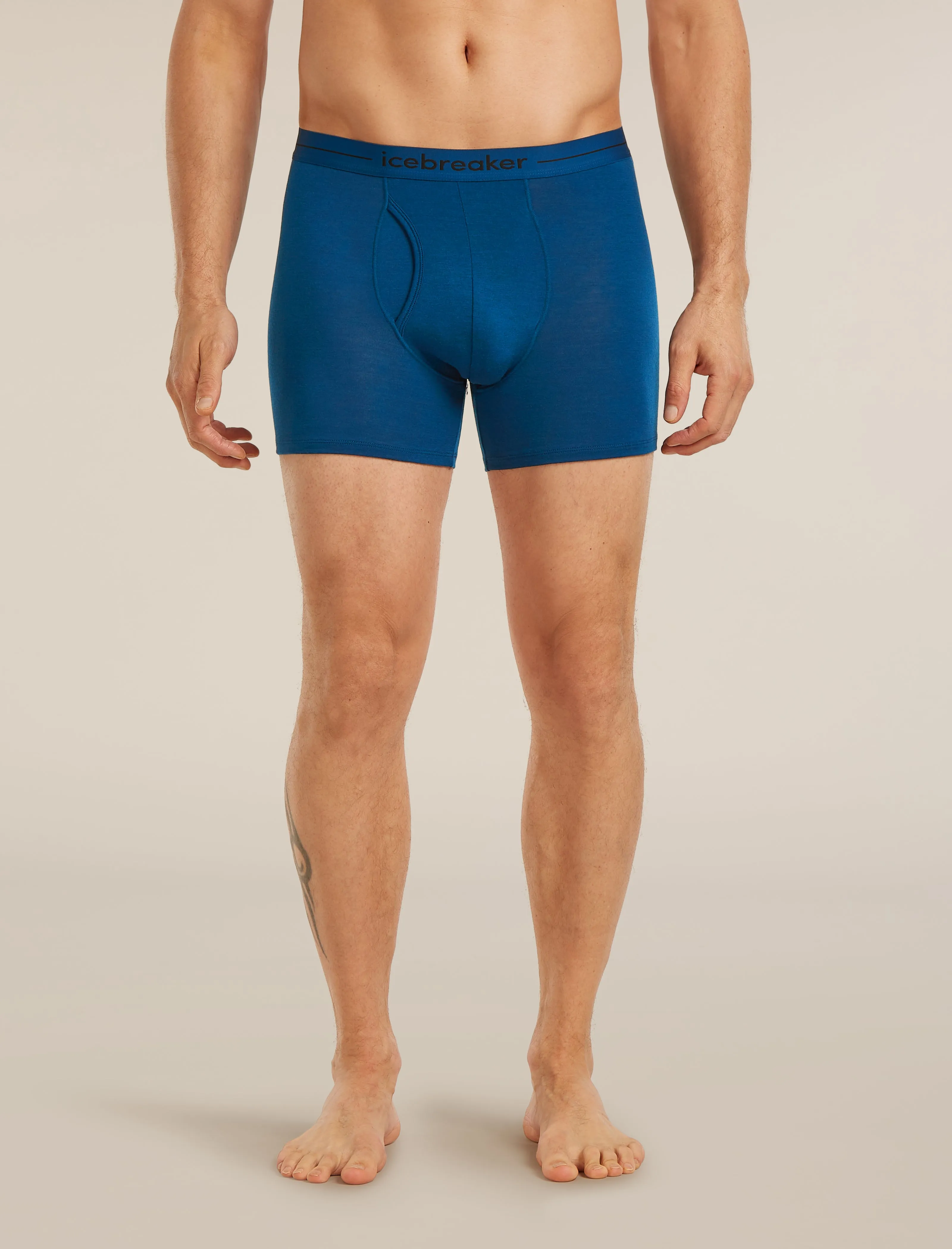 Men's Merino 150 Anatomica Boxers wFly sold by Icebreaker