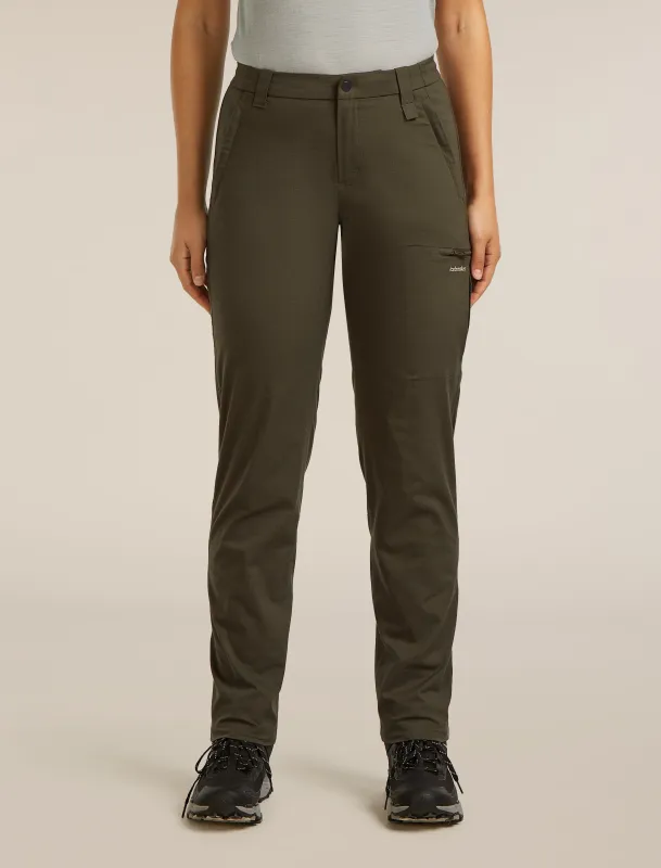 Women's Merino Blend Elevation Stretch Pants sold by Icebreaker