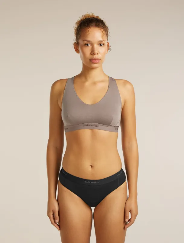 Women's Merino Blend 125 Cool-Lite™ Sprite Racerback Bra sold by Icebreaker