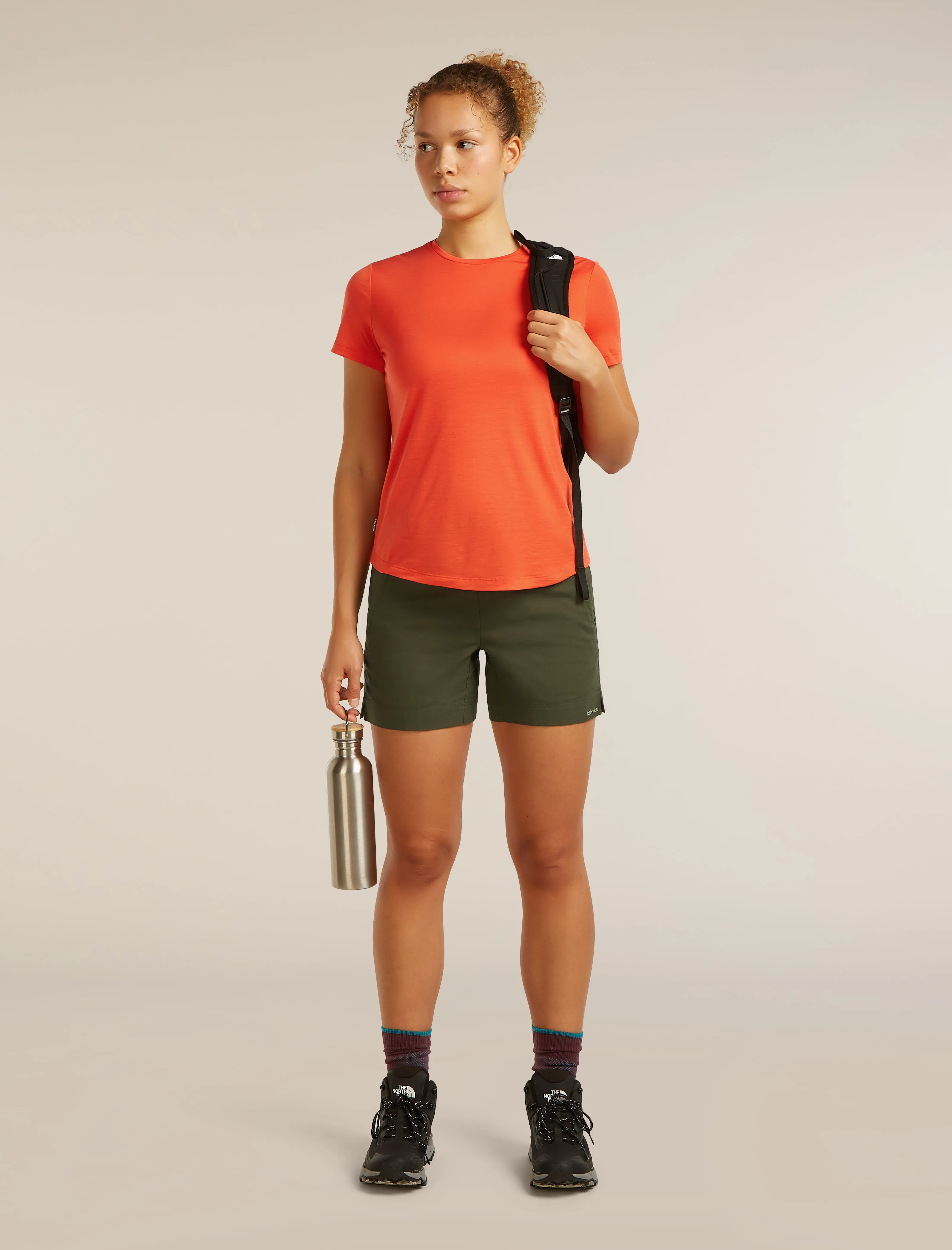 Women's Merino Blend 125 Cool-Lite™ Sphere Short Sleeve Tee sold by Icebreaker product image thumbnail 4