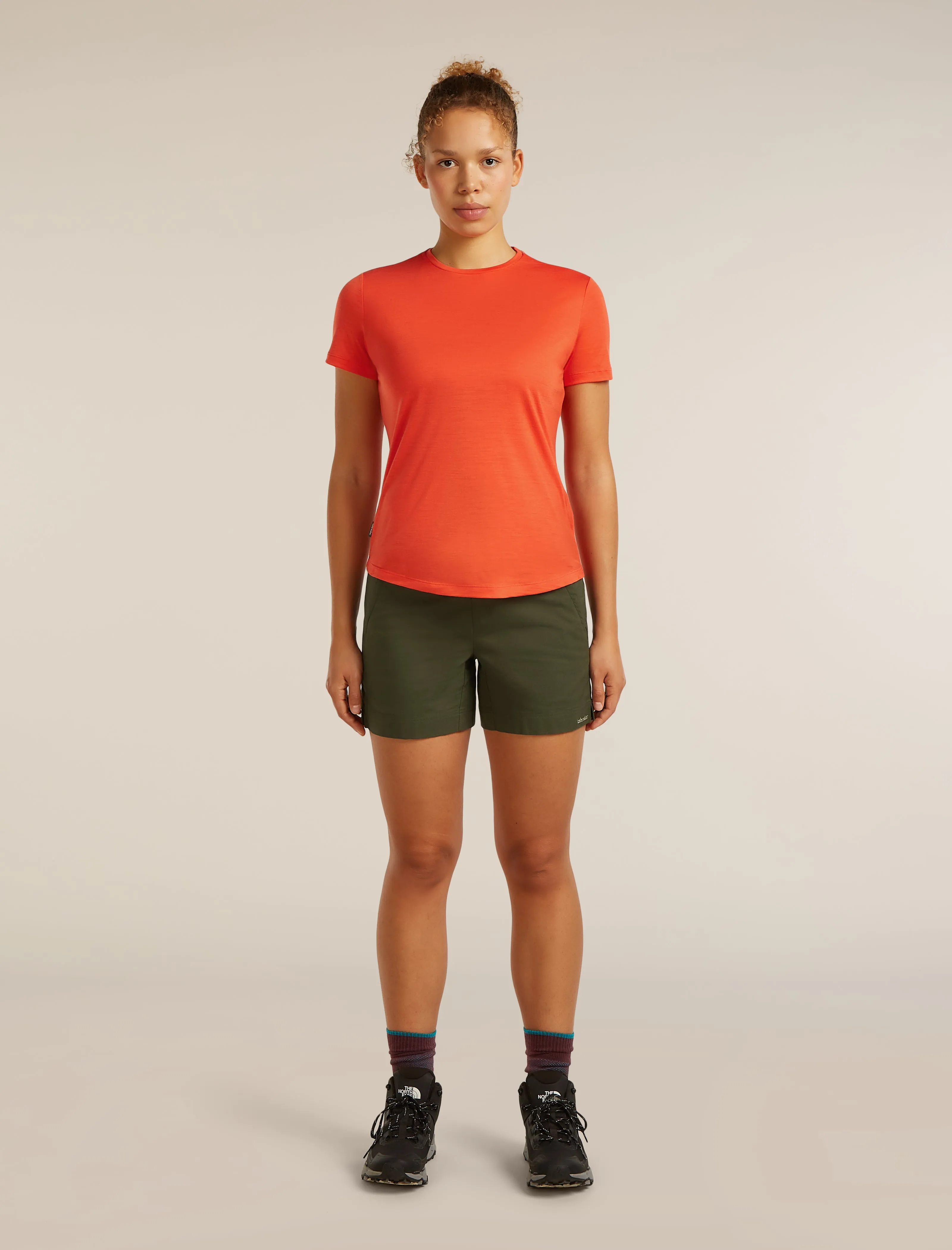 Women's Merino Blend 125 Cool-Lite™ Sphere Short Sleeve Tee sold by Icebreaker product image thumbnail 3