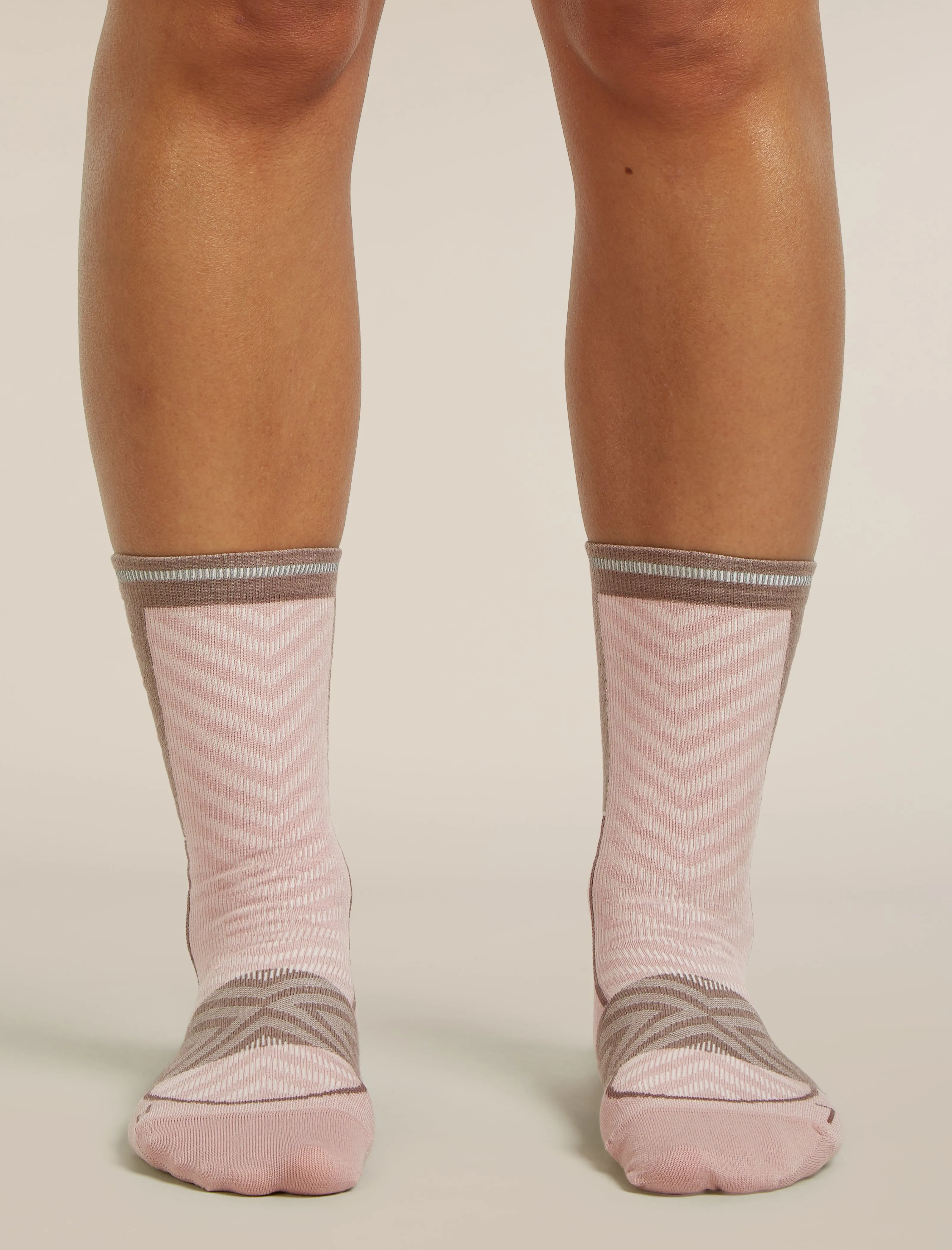 Women's Merino Blend Run+ Ultralight Crew Socks sold by Icebreaker product image thumbnail 4