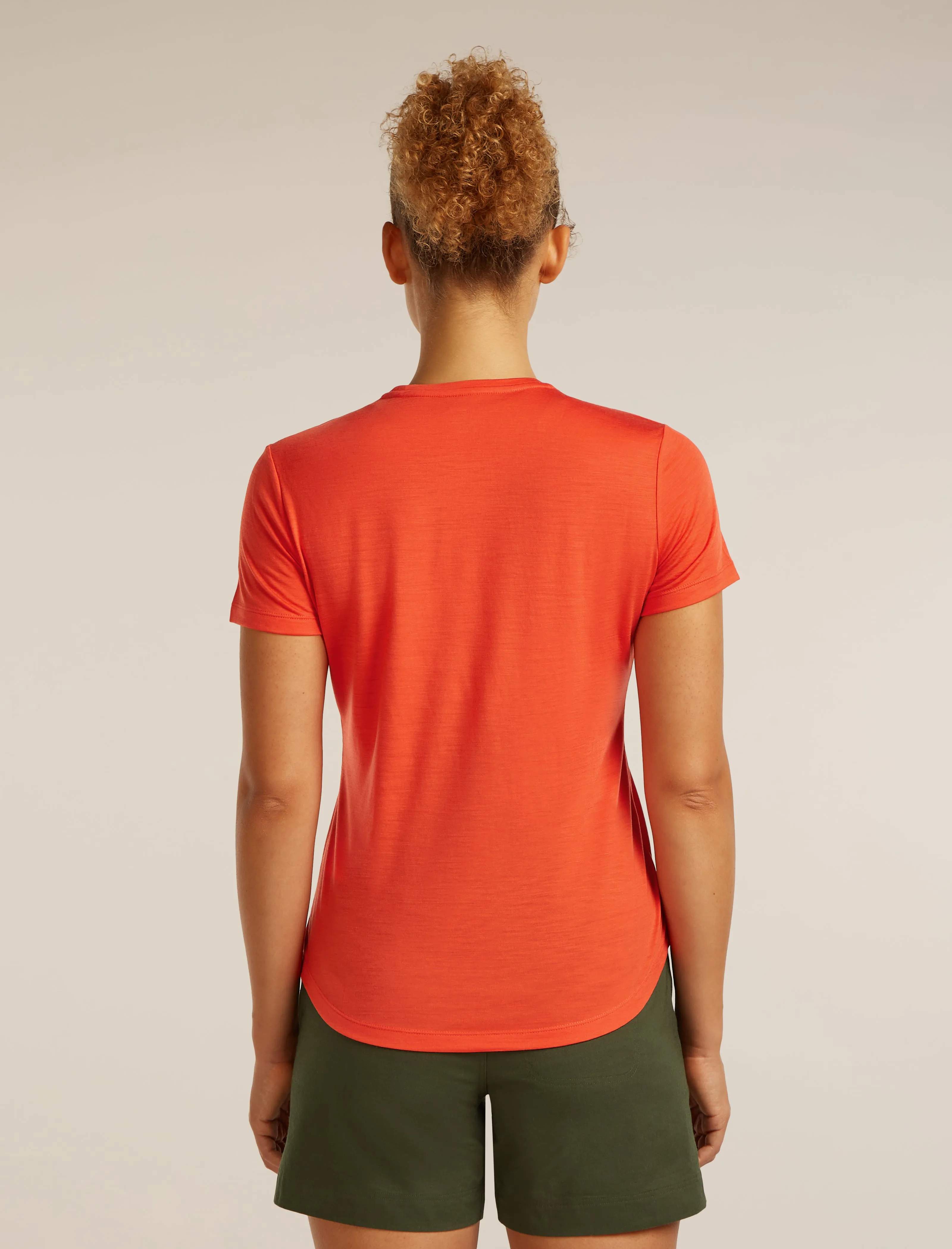 Women's Merino Blend 125 Cool-Lite™ Sphere Short Sleeve Tee sold by Icebreaker product image thumbnail 2