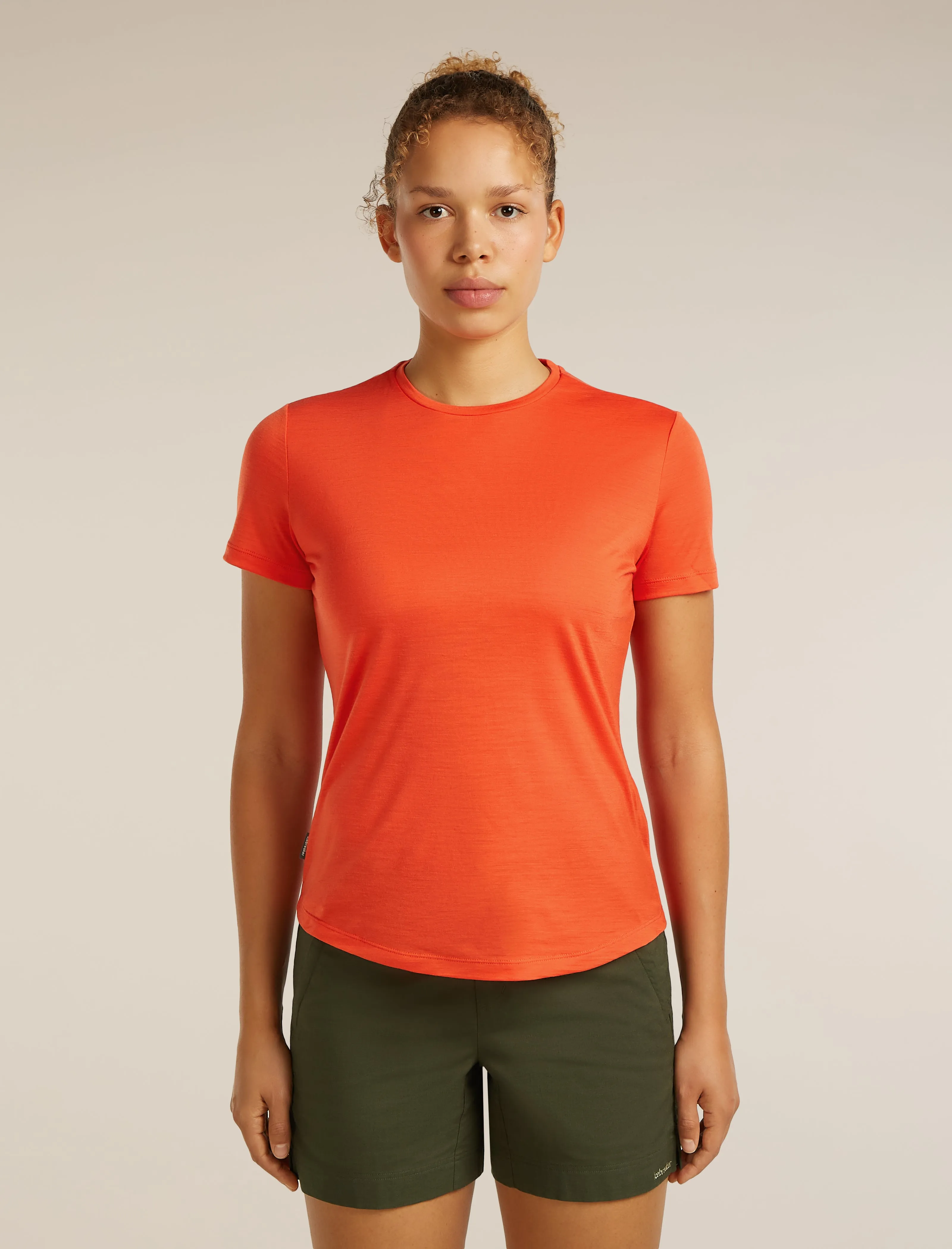 Women's Merino Blend 125 Cool-Lite™ Sphere Short Sleeve Tee sold by Icebreaker