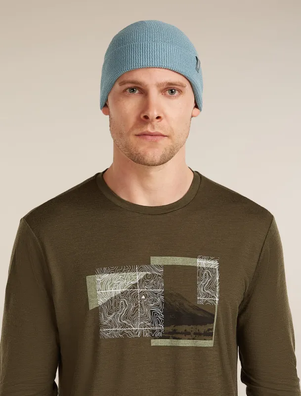 Unisex Merino Feadan Cuff Beanie sold by Icebreaker