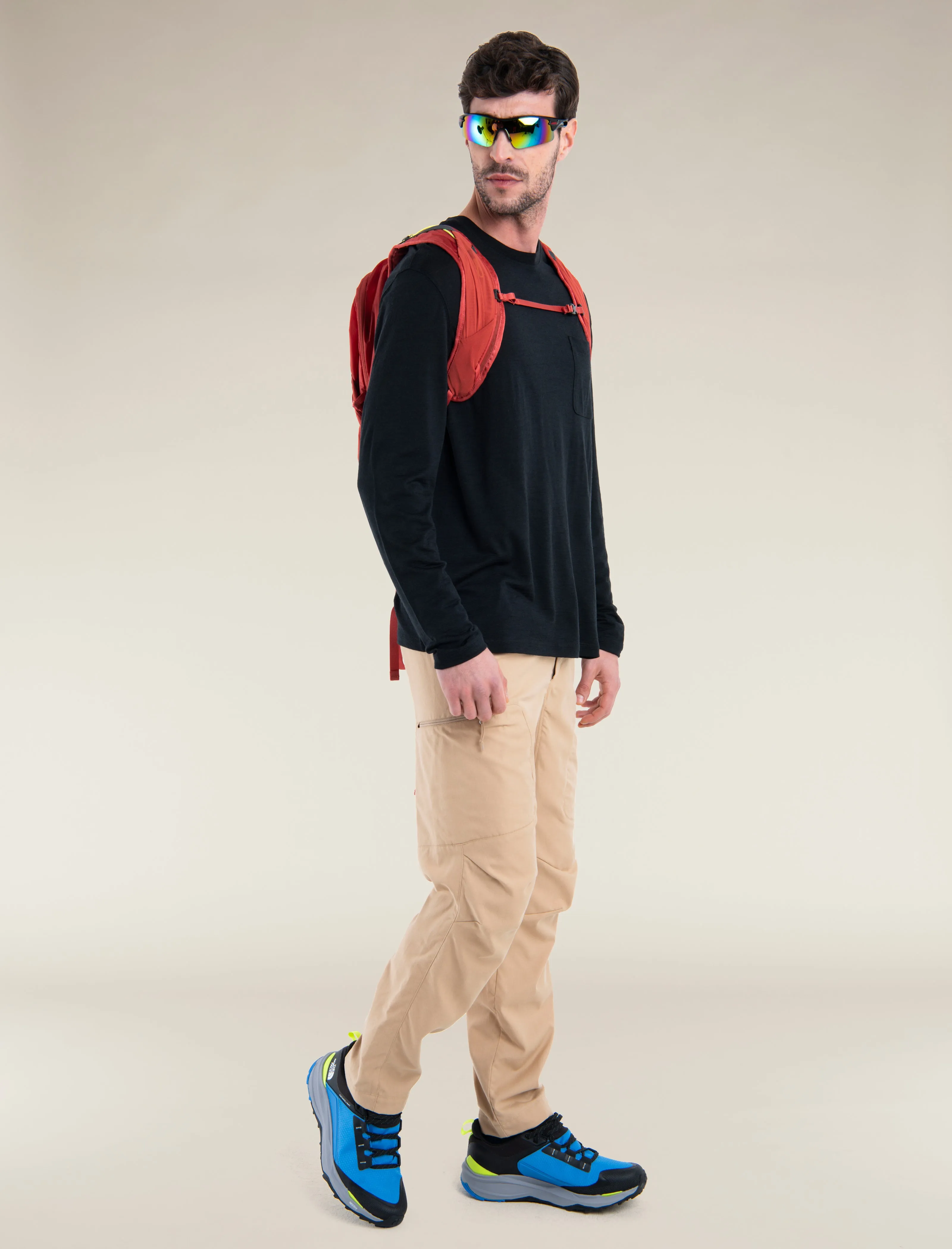 Men's Merino 150 Tech Lite Long Sleeve Relaxed Pocket T-Shirt sold by Icebreaker product image thumbnail 5