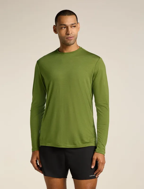 Men's Merino Blend 125 Cool-Lite™ Sphere Long Sleeve T-Shirt made by Icebreaker