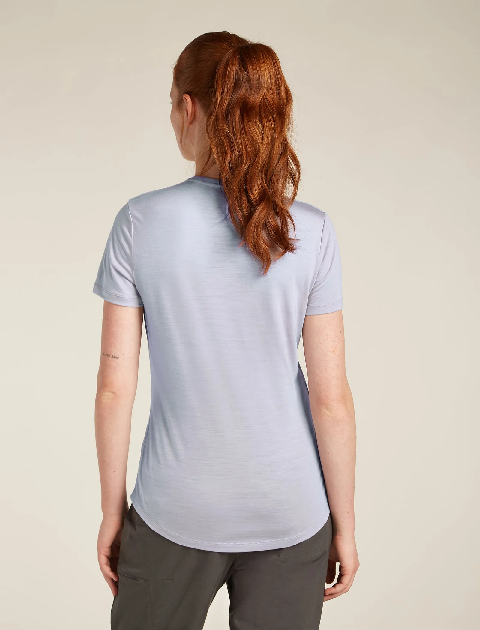 Women's Merino Blend 125 Cool-Lite™ Sphere Short Sleeve T-Shirt sold by Icebreaker product image thumbnail 2