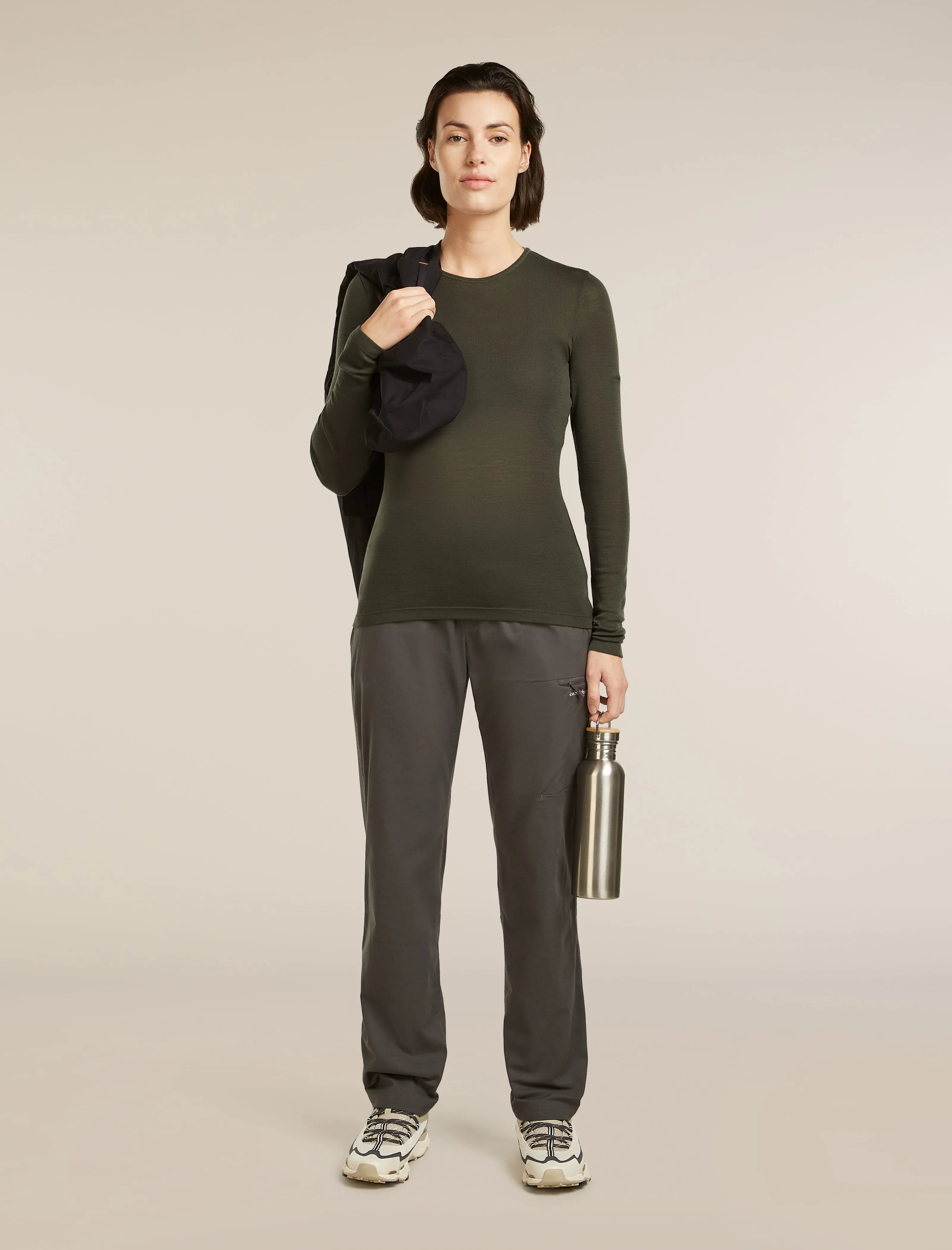 Women's Merino 175 Everyday Long Sleeve Crewe sold by Icebreaker product image thumbnail 4