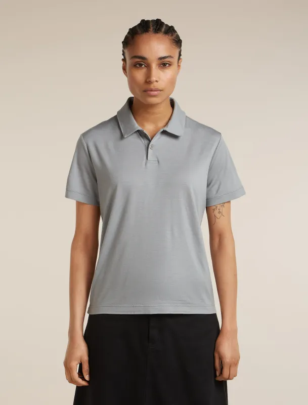 Women's 15.5 MerinoFine™ Short Sleeve Polo sold by Icebreaker