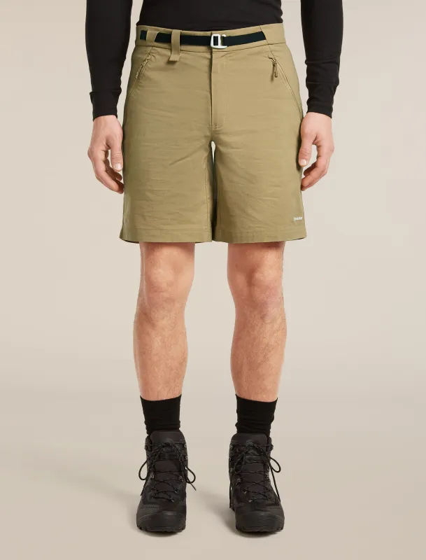 Men's Merino Blend Elevation Stretch 9" Shorts made by Icebreaker