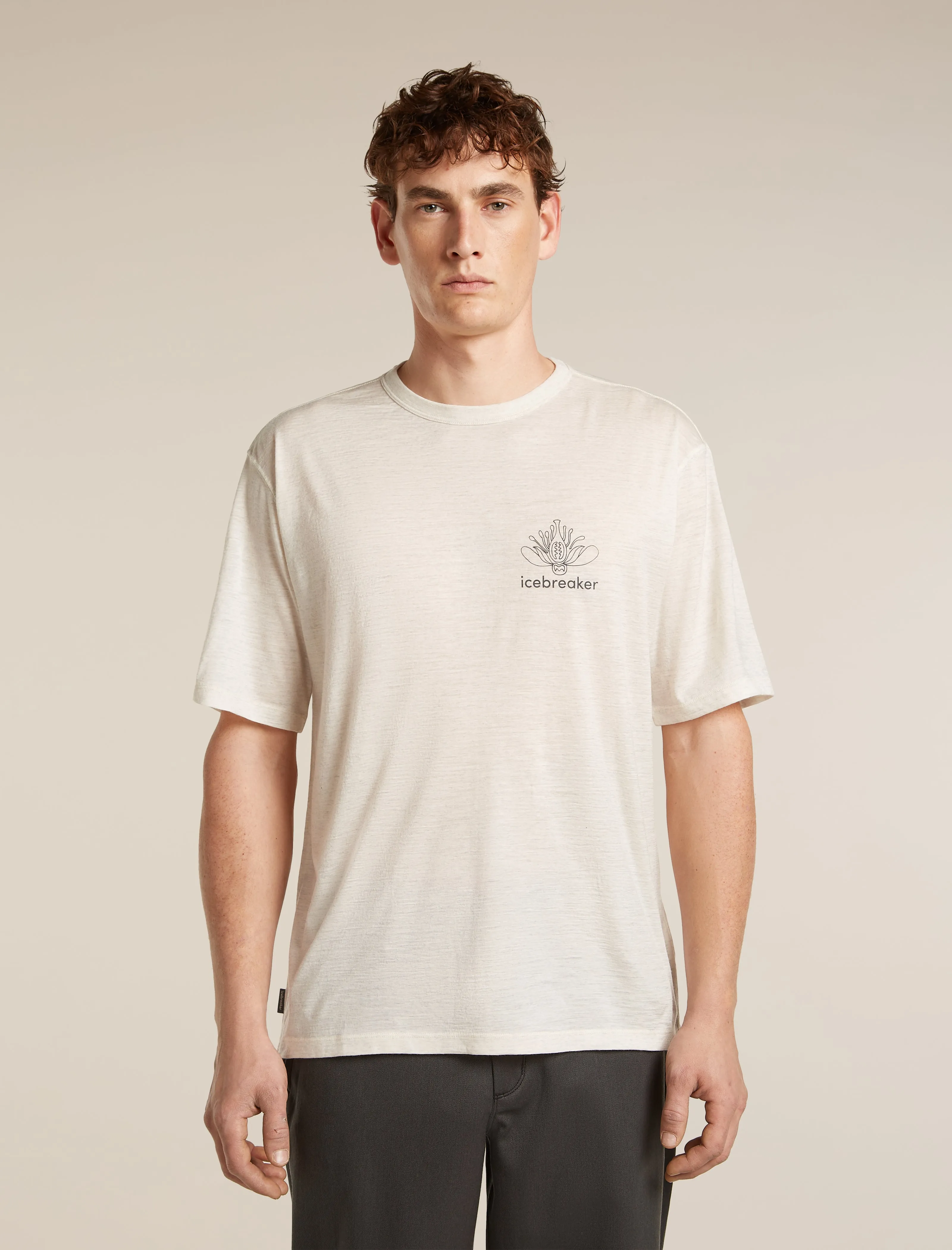 Men's Merino 150 Tech Lite Short Sleeve Relaxed Tee Fern Study sold by Icebreaker product image thumbnail 2