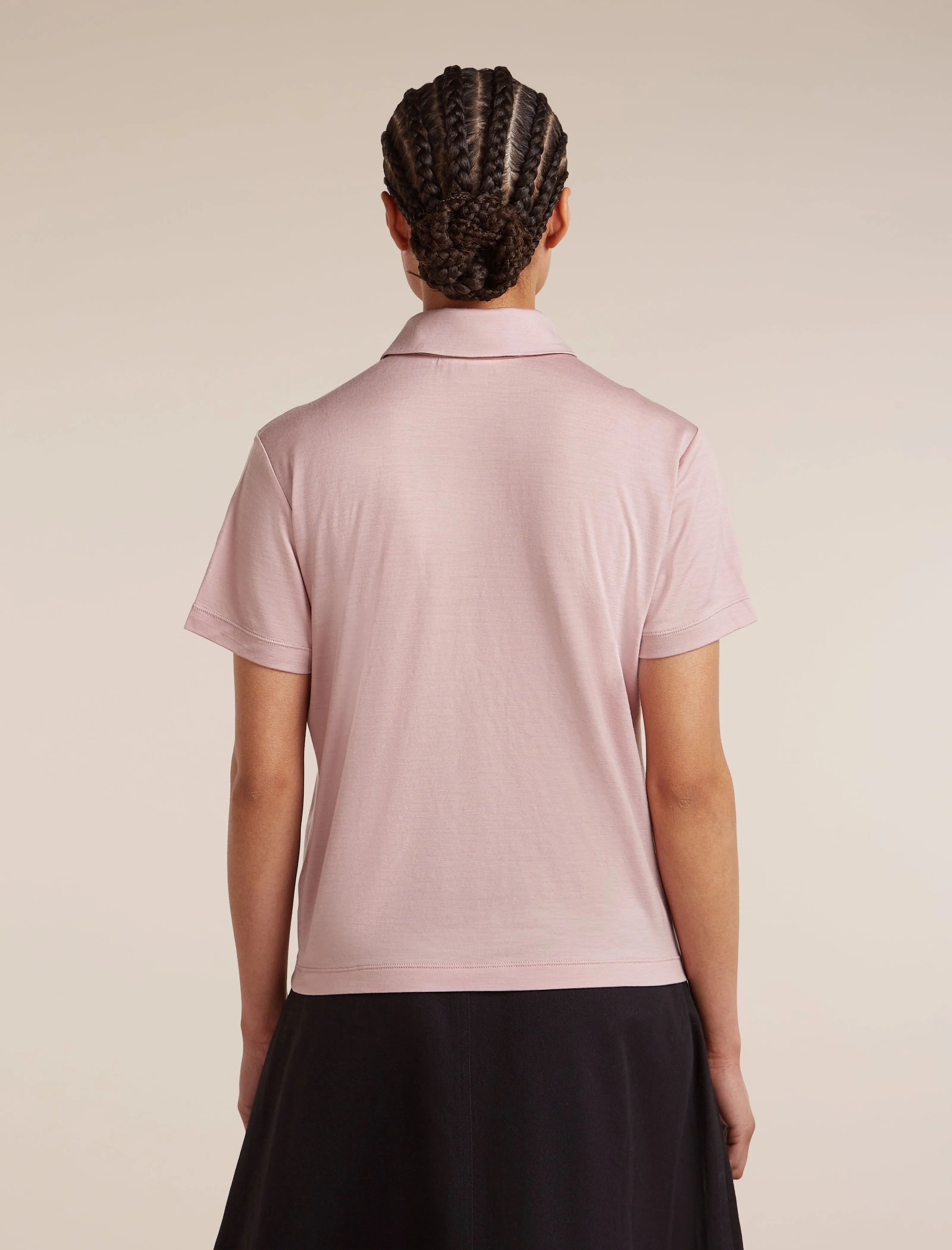 Women's 15.5 MerinoFine™ Short Sleeve Polo sold by Icebreaker product image thumbnail 2