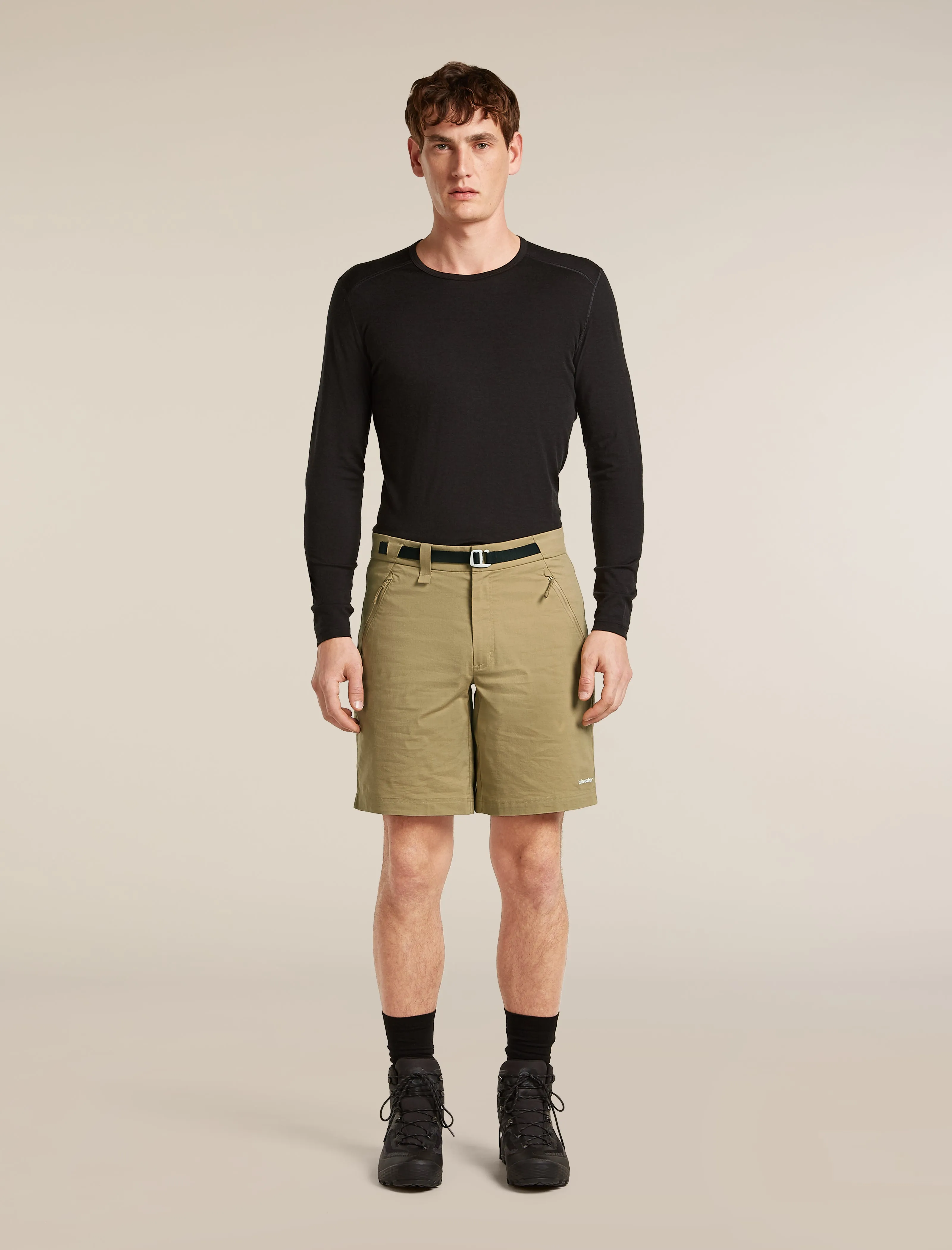 Men's Merino Blend Elevation Stretch 9" Shorts sold by Icebreaker product image thumbnail 3