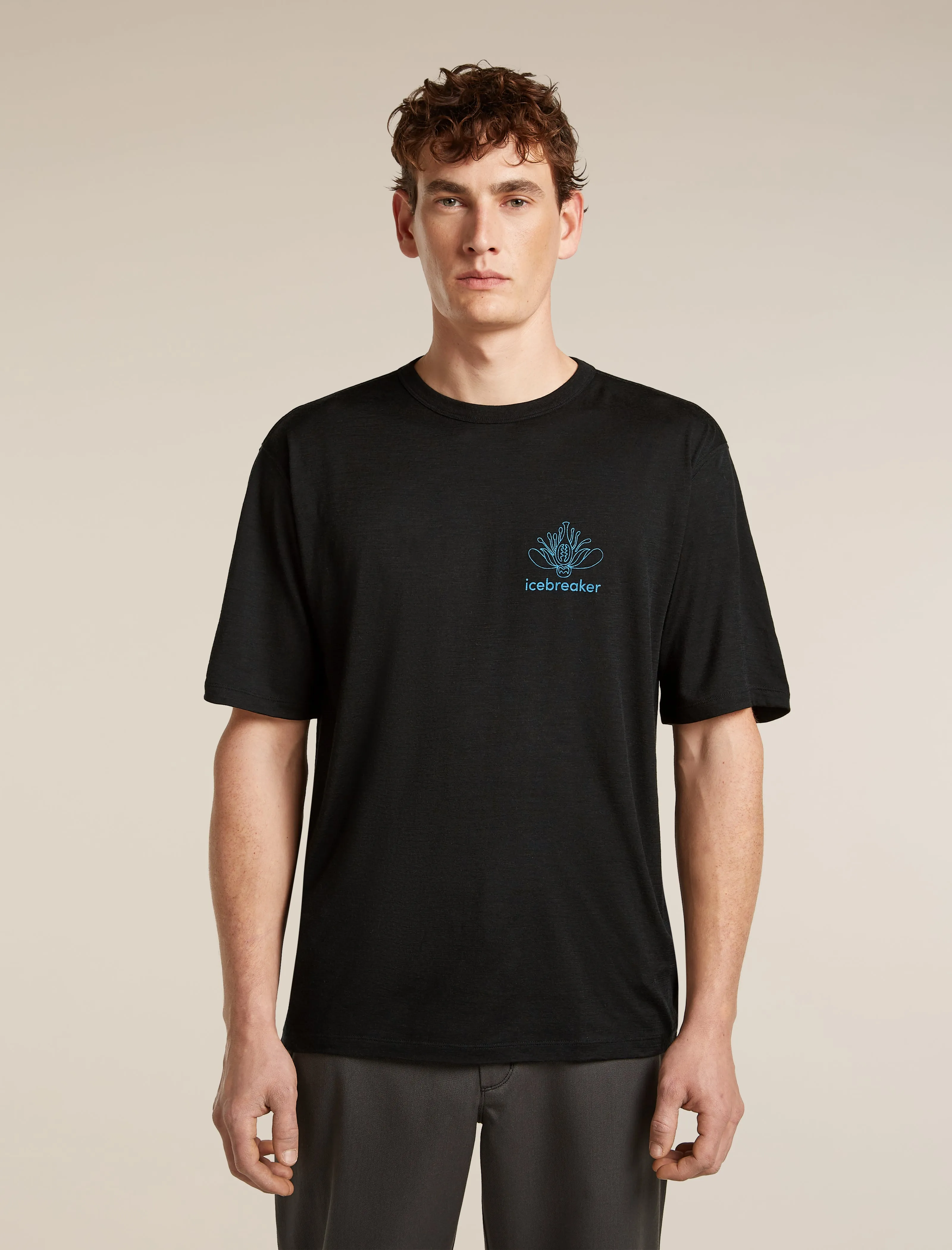 Men's Merino 150 Tech Lite Short Sleeve Relaxed Tee Fern Study sold by Icebreaker product image thumbnail 2