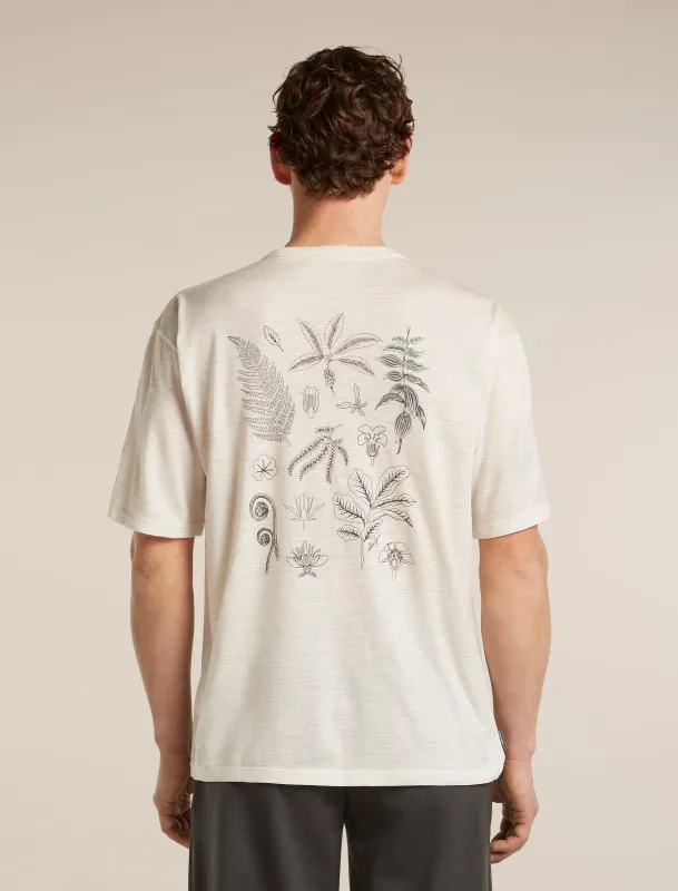 Men's Merino 150 Tech Lite Short Sleeve Relaxed Tee Fern Study sold by Icebreaker