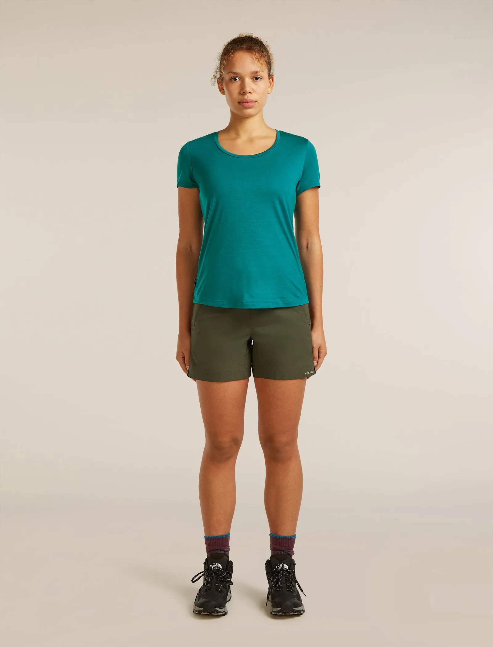 Women's Merino Blend Elevation Stretch 5" Shorts sold by Icebreaker product image thumbnail 3
