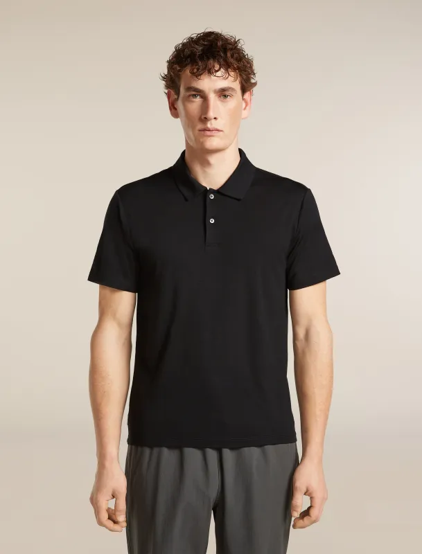 Men's 15.5 MerinoFine™ Short Sleeve Polo made by Icebreaker
