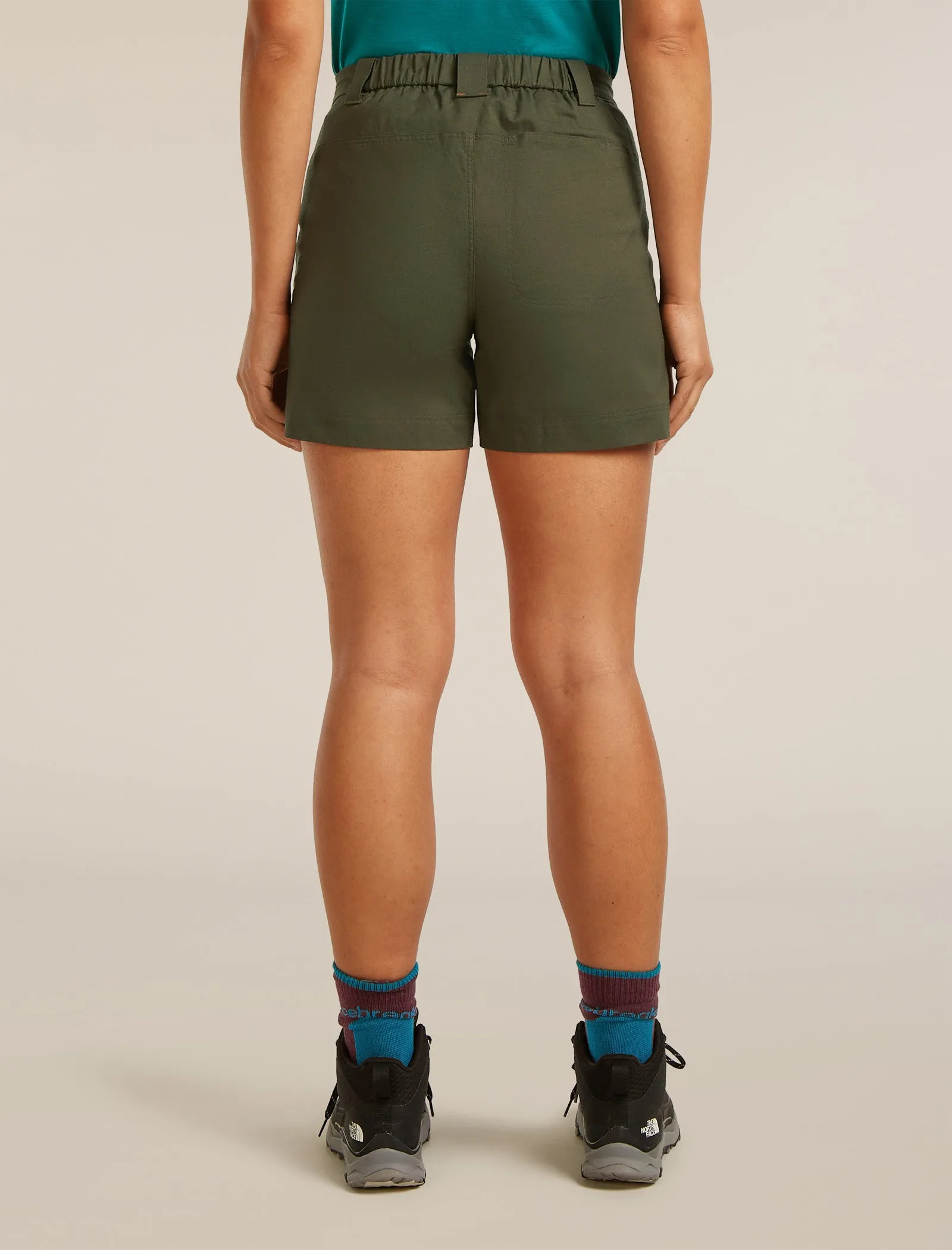 Women's Merino Blend Elevation Stretch 5" Shorts sold by Icebreaker product image thumbnail 2