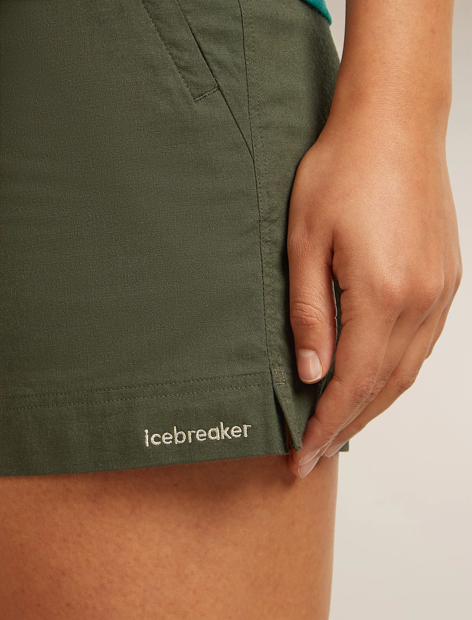 Women's Merino Blend Elevation Stretch 5" Shorts sold by Icebreaker product image thumbnail 5