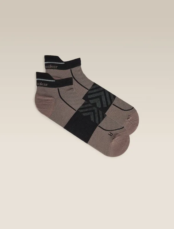 Men's Merino Blend Run+ Ultralight Micro Socks made by Icebreaker