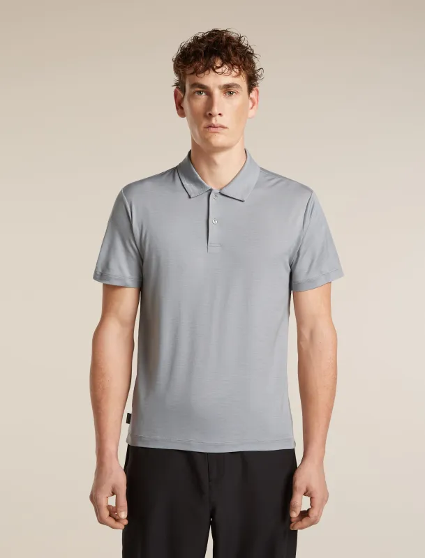 Men's 15.5 MerinoFine™ Short Sleeve Polo made by Icebreaker