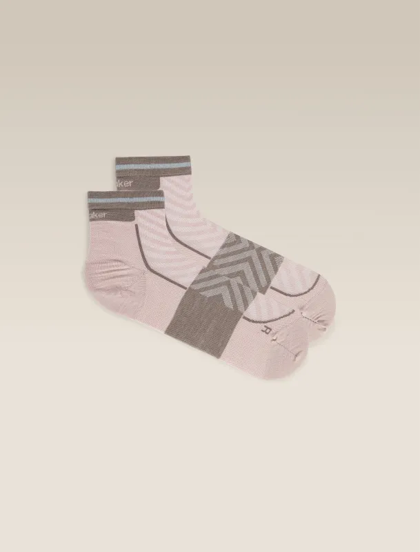 Women's Merino Blend Run+ Ultralight Mini Socks made by Icebreaker