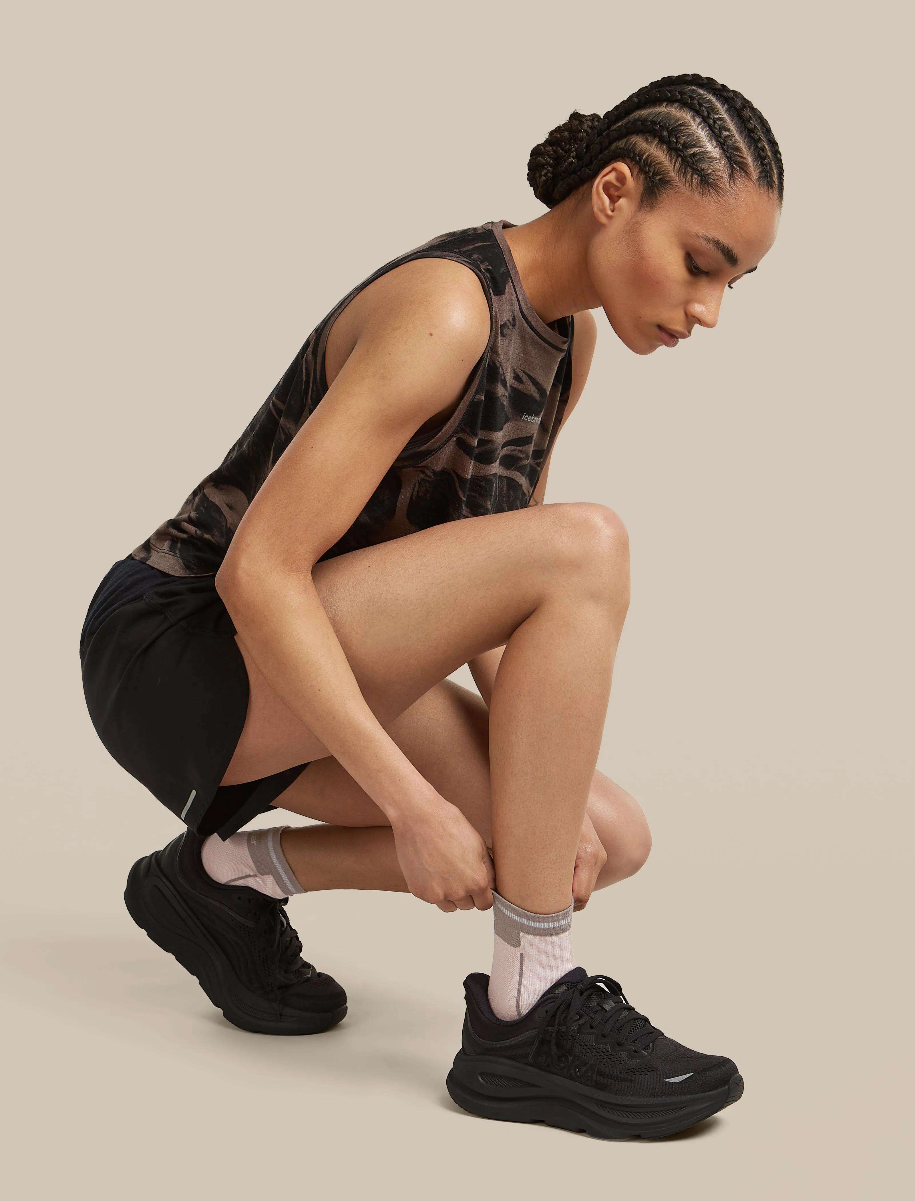 Women's Merino Blend Run+ Ultralight Mini Socks sold by Icebreaker product image thumbnail 4