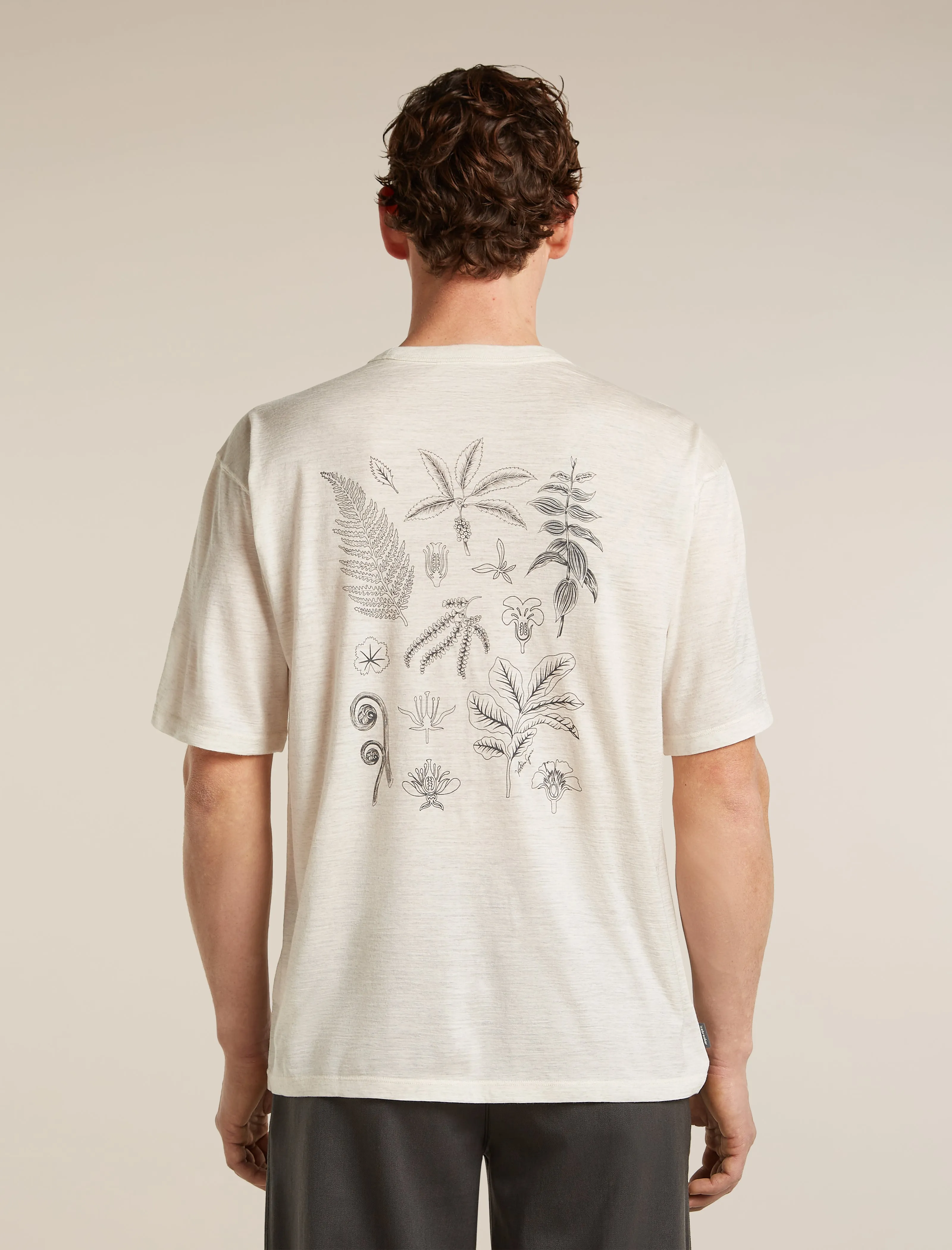 Men's Merino 150 Tech Lite Short Sleeve Relaxed Tee Fern Study sold by Icebreaker