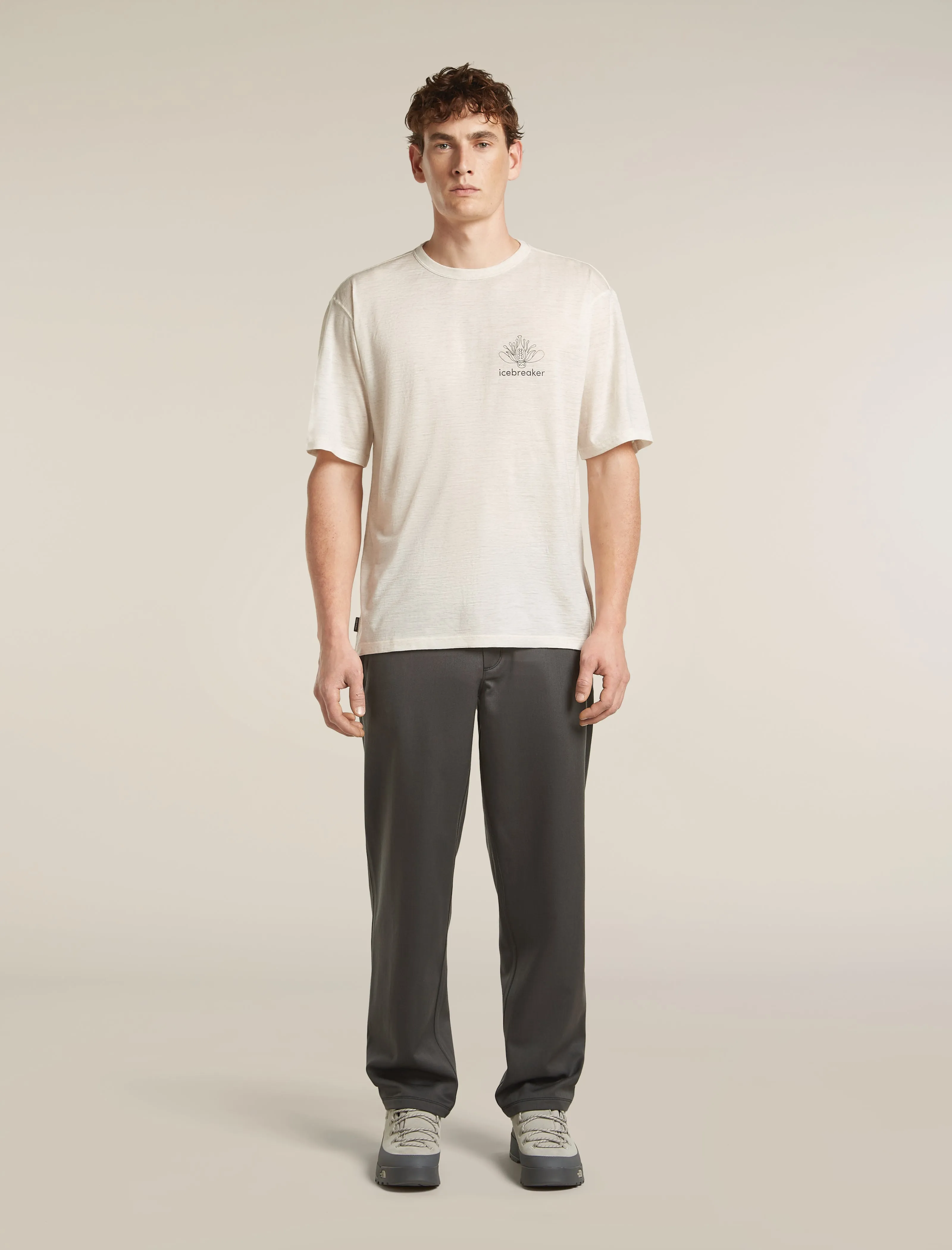 Men's Merino 150 Tech Lite Short Sleeve Relaxed Tee Fern Study sold by Icebreaker product image thumbnail 3