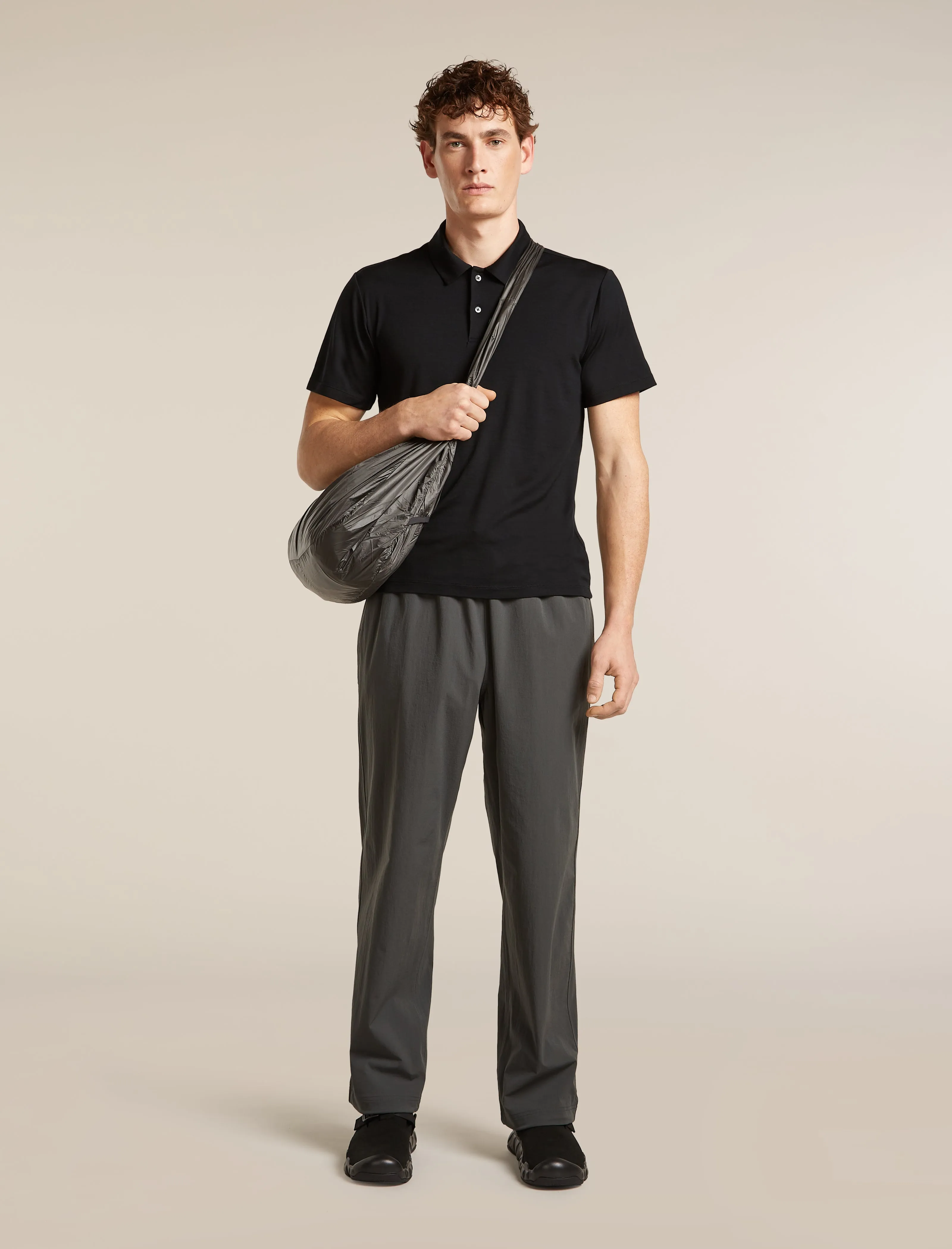 Men's 15.5 MerinoFine™ Short Sleeve Polo sold by Icebreaker product image thumbnail 4