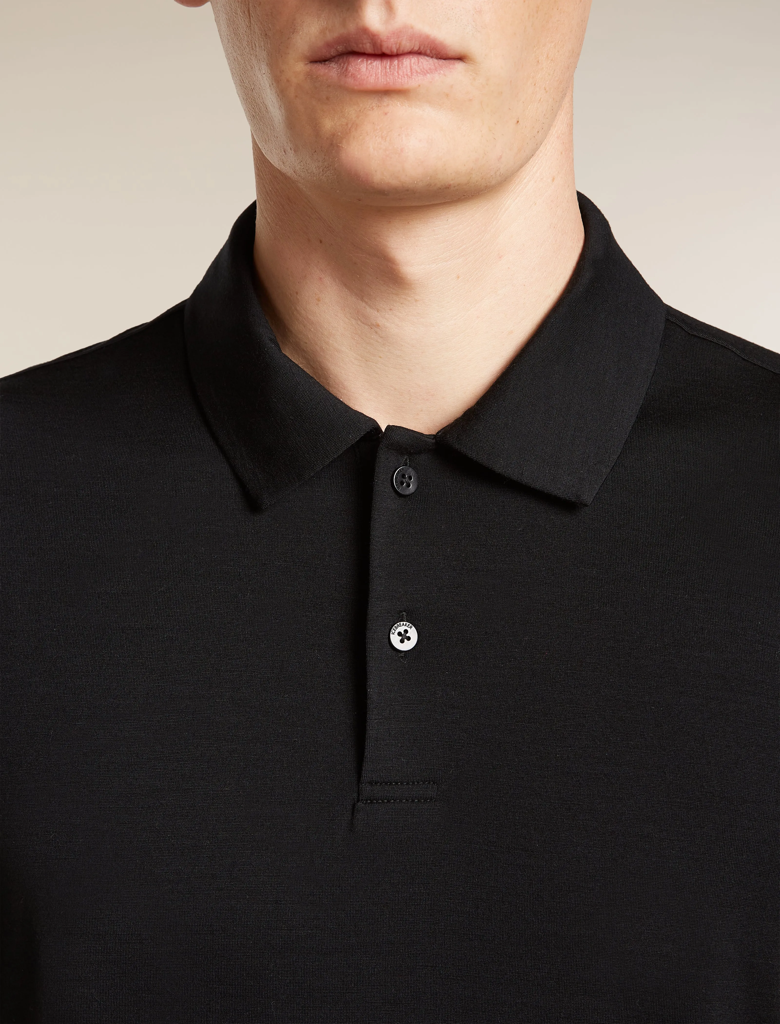 Men's 15.5 MerinoFine™ Short Sleeve Polo sold by Icebreaker product image thumbnail 5