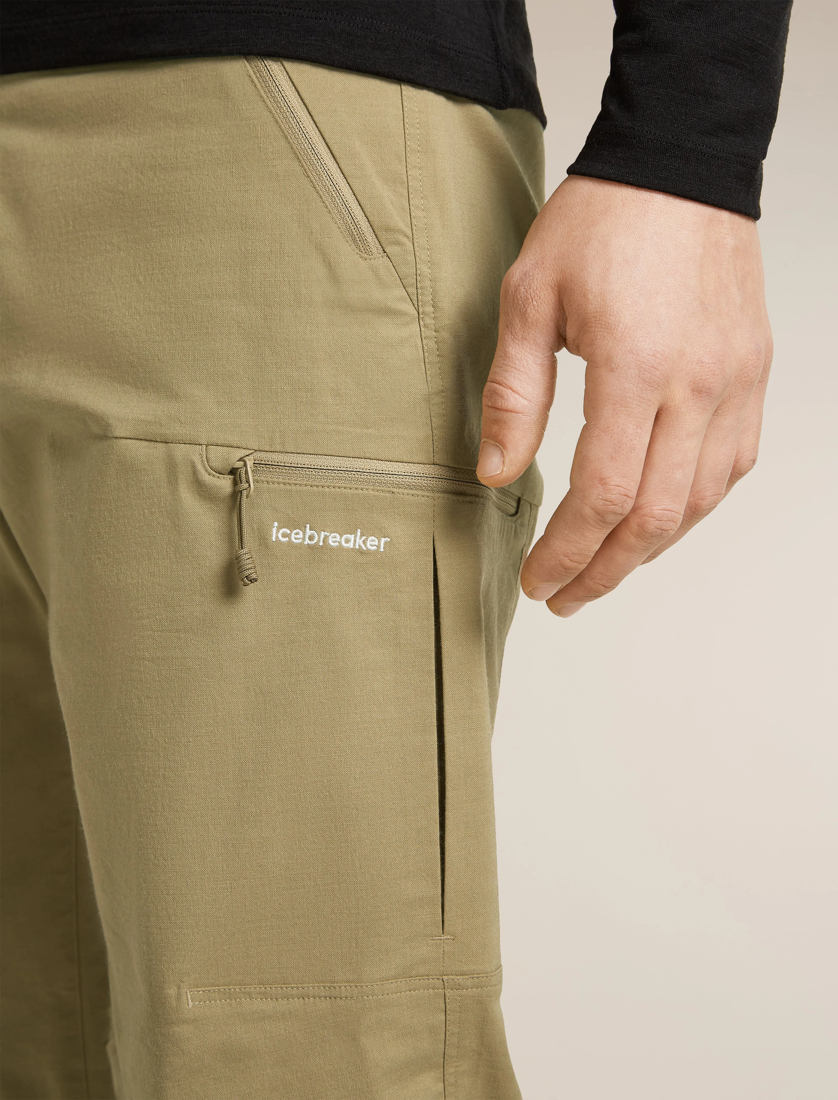 Men's Merino Blend Elevation Stretch Pants sold by Icebreaker product image thumbnail 5