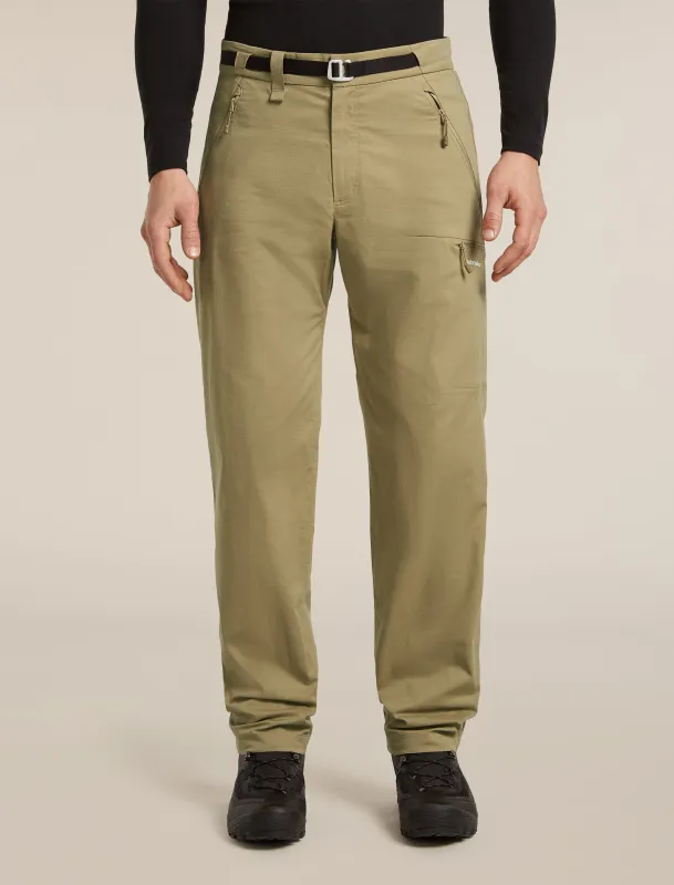 Men's Merino Blend Elevation Stretch Pants made by Icebreaker
