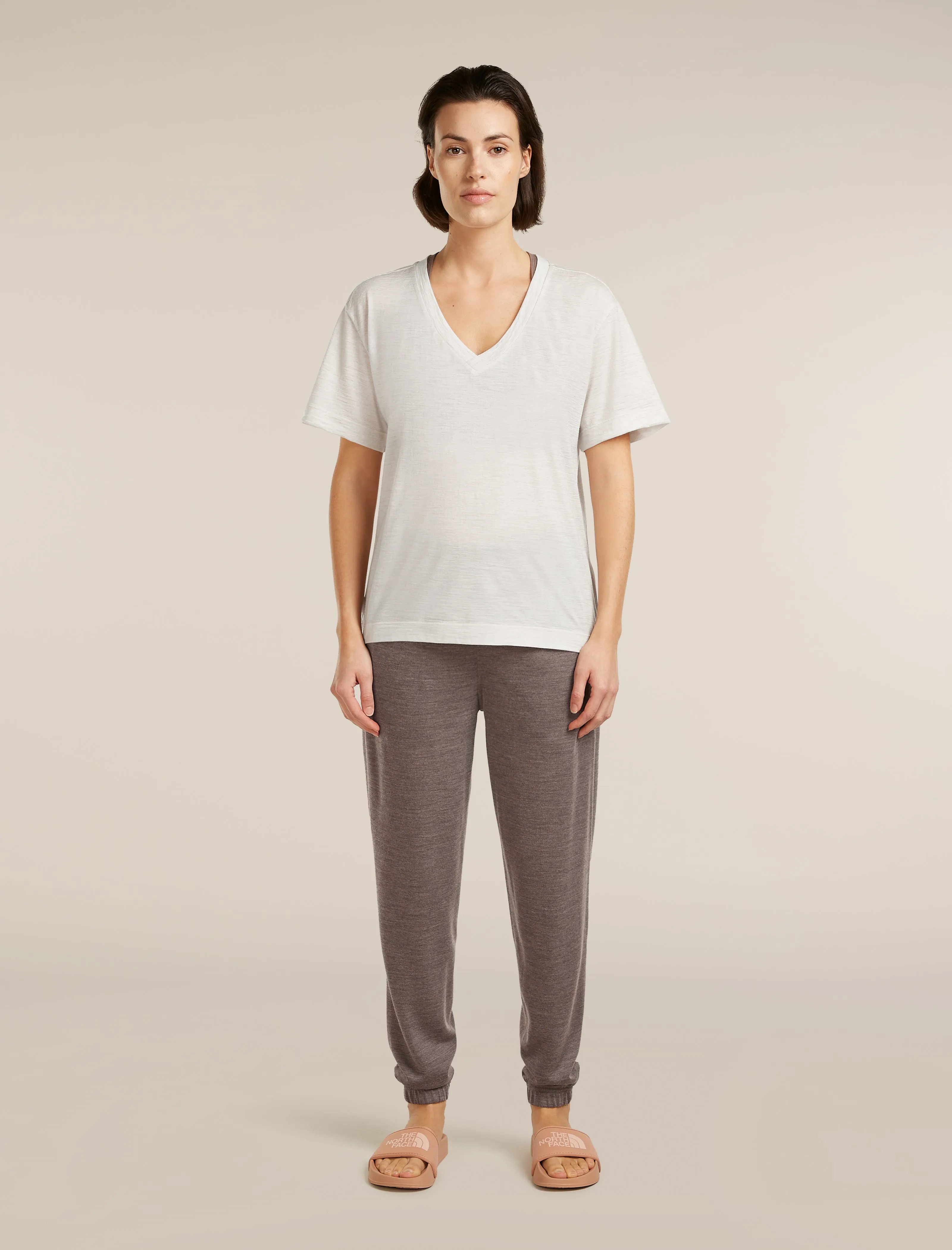 Women's Merino 150 Tech Lite Short Sleeve Relaxed V Neck Tee sold by Icebreaker product image thumbnail 3