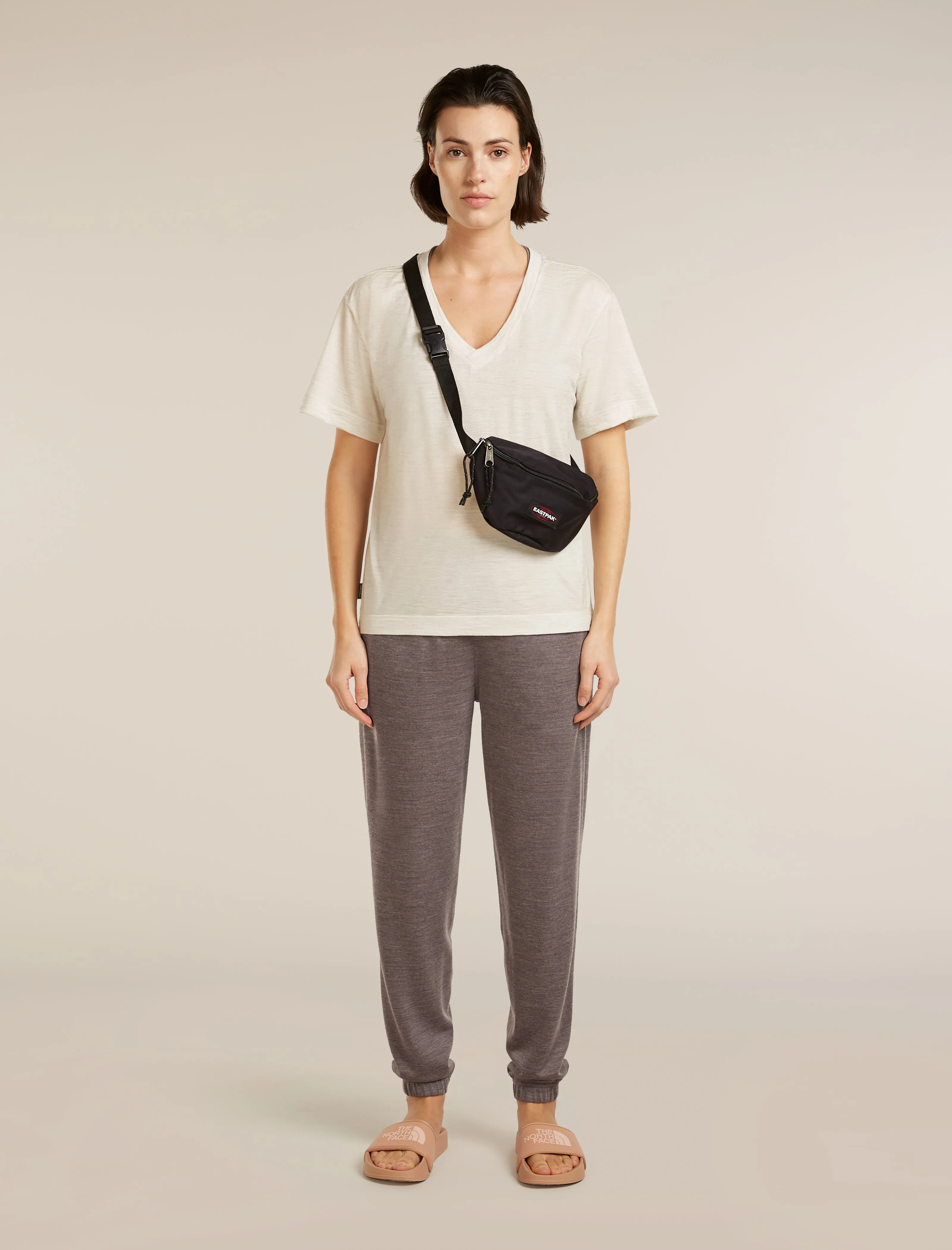 Women's Merino 150 Tech Lite Short Sleeve Relaxed V Neck Tee sold by Icebreaker product image thumbnail 4