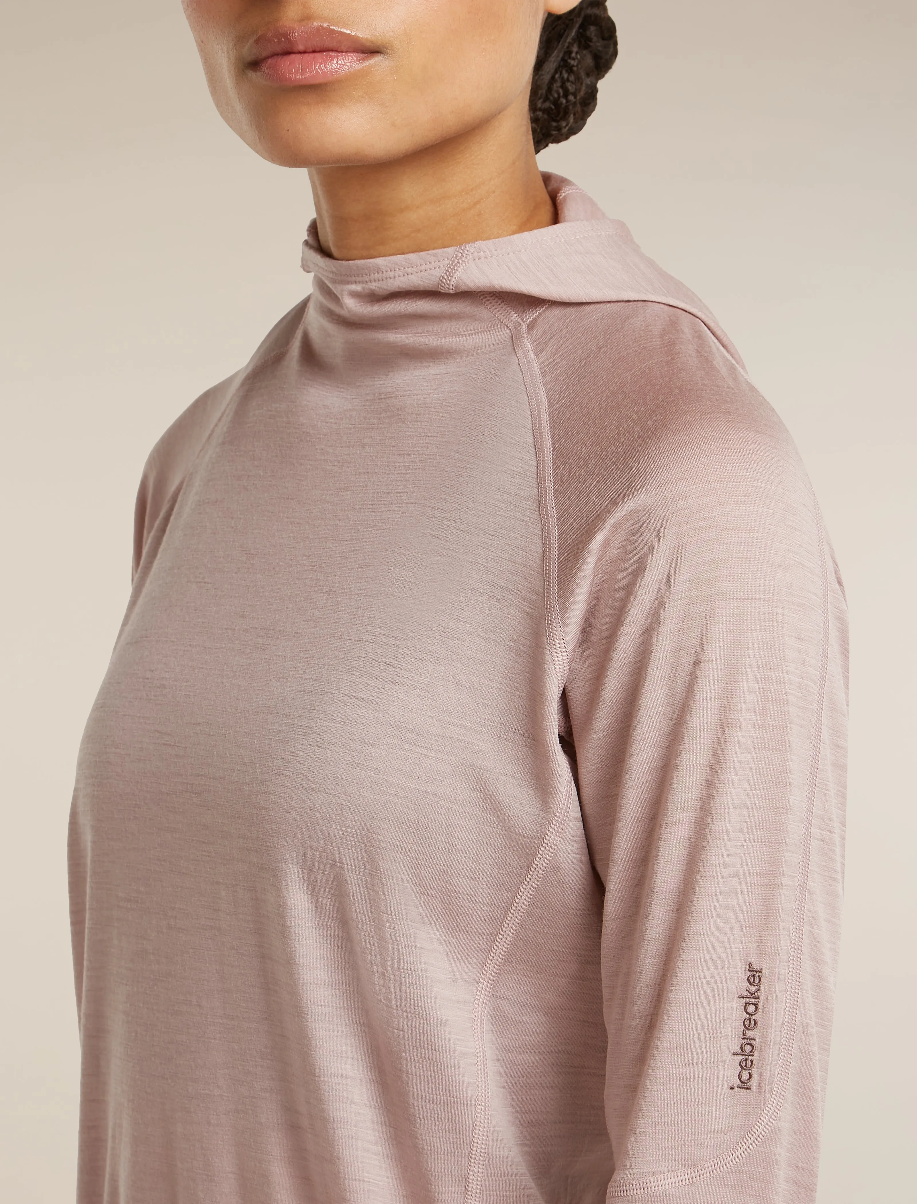 Women's 150 MerinoFine™ Ace Long Sleeve Hoodie sold by Icebreaker product image thumbnail 5