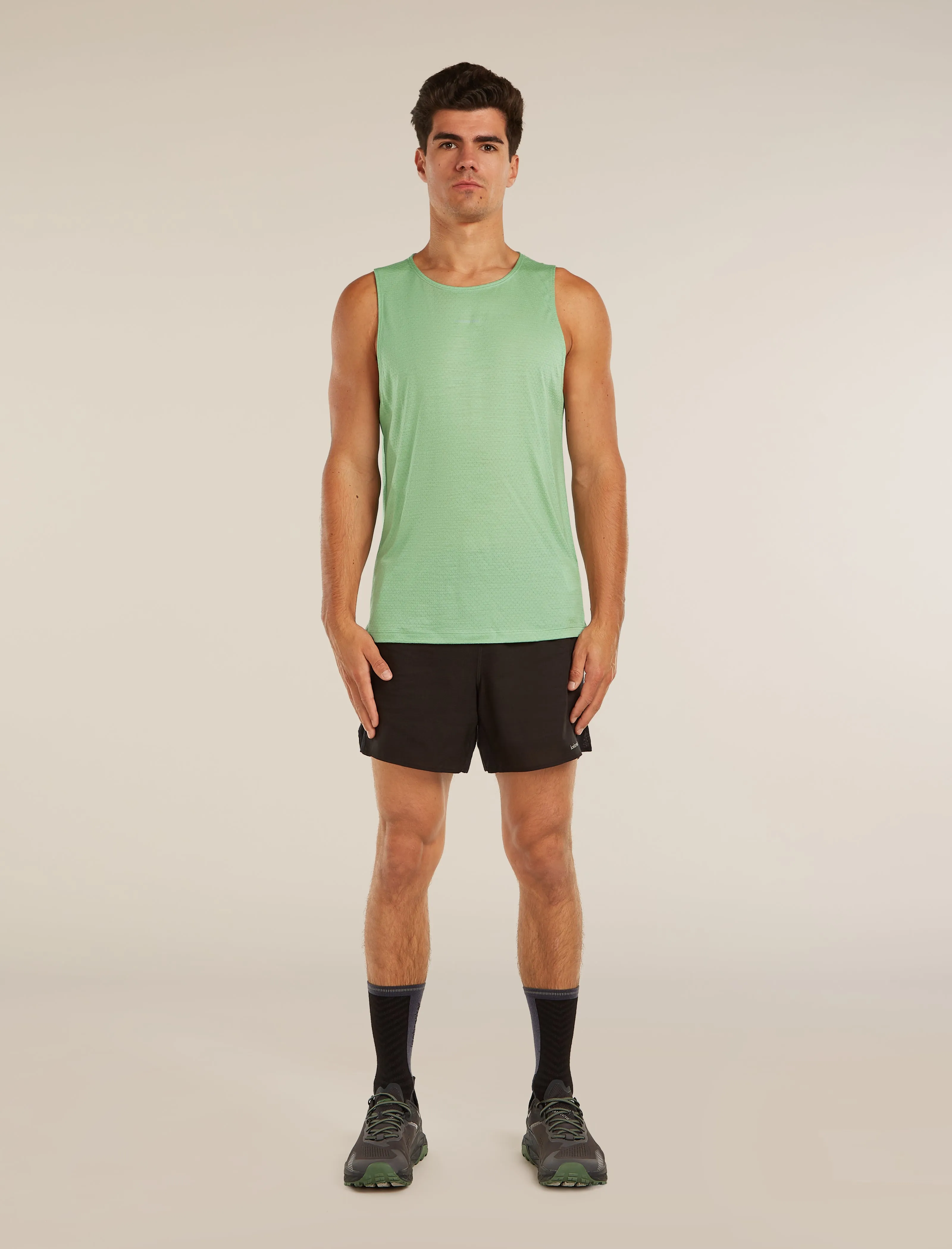 Men's Merino Blend 125 Cool-Lite™ Speed Tank sold by Icebreaker product image thumbnail 3