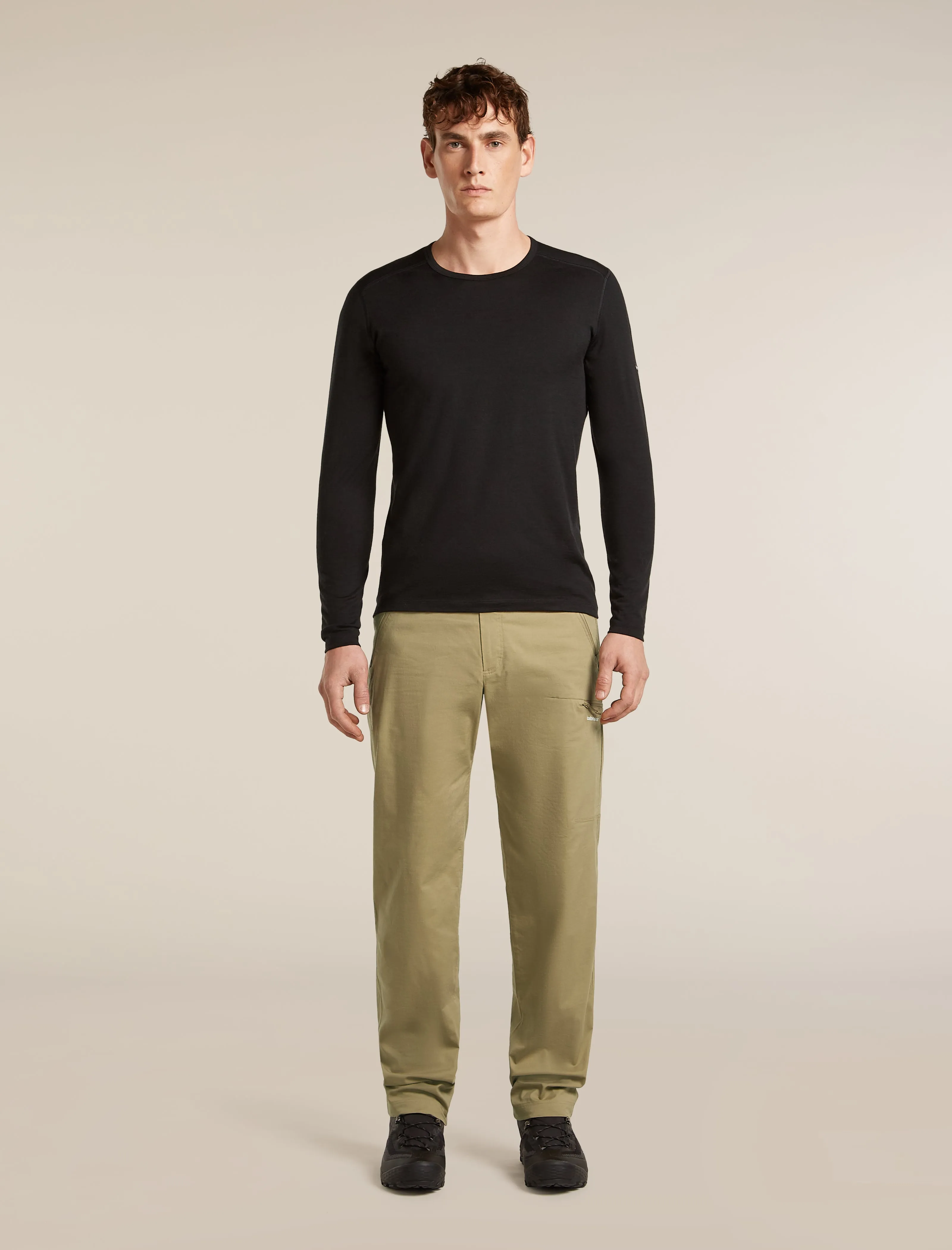 Men's Merino Blend Elevation Stretch Pants sold by Icebreaker product image thumbnail 3