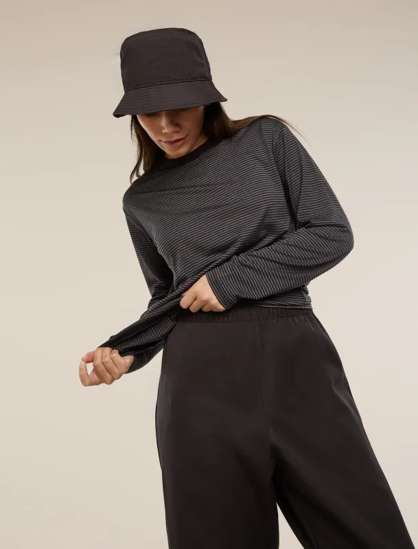 Unisex Merino 150 Long Sleeve Tee Stripe sold by Icebreaker