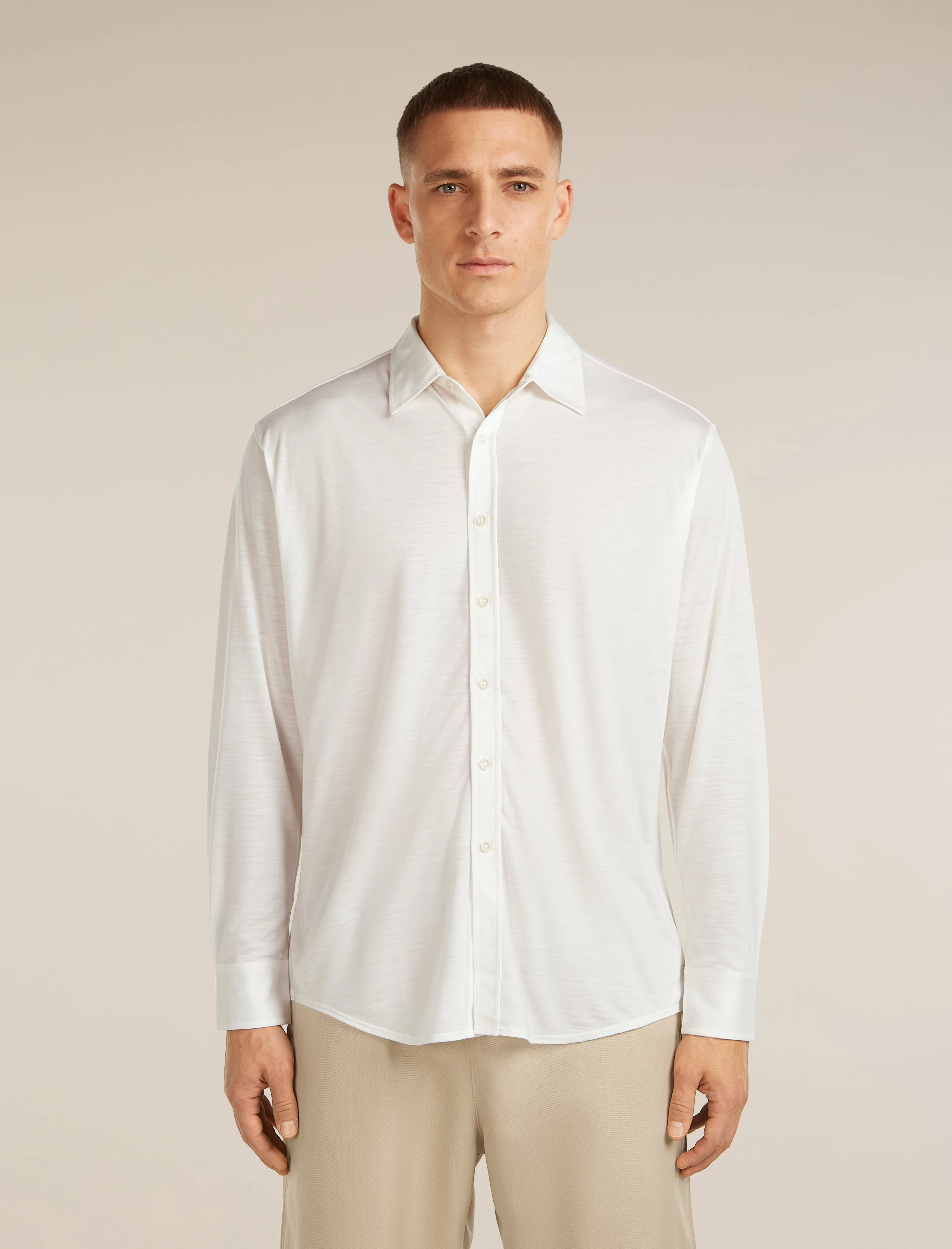 Unisex Merino Blend 125 Cool-Lite™ Long Sleeve Shirt sold by Icebreaker product image thumbnail 3