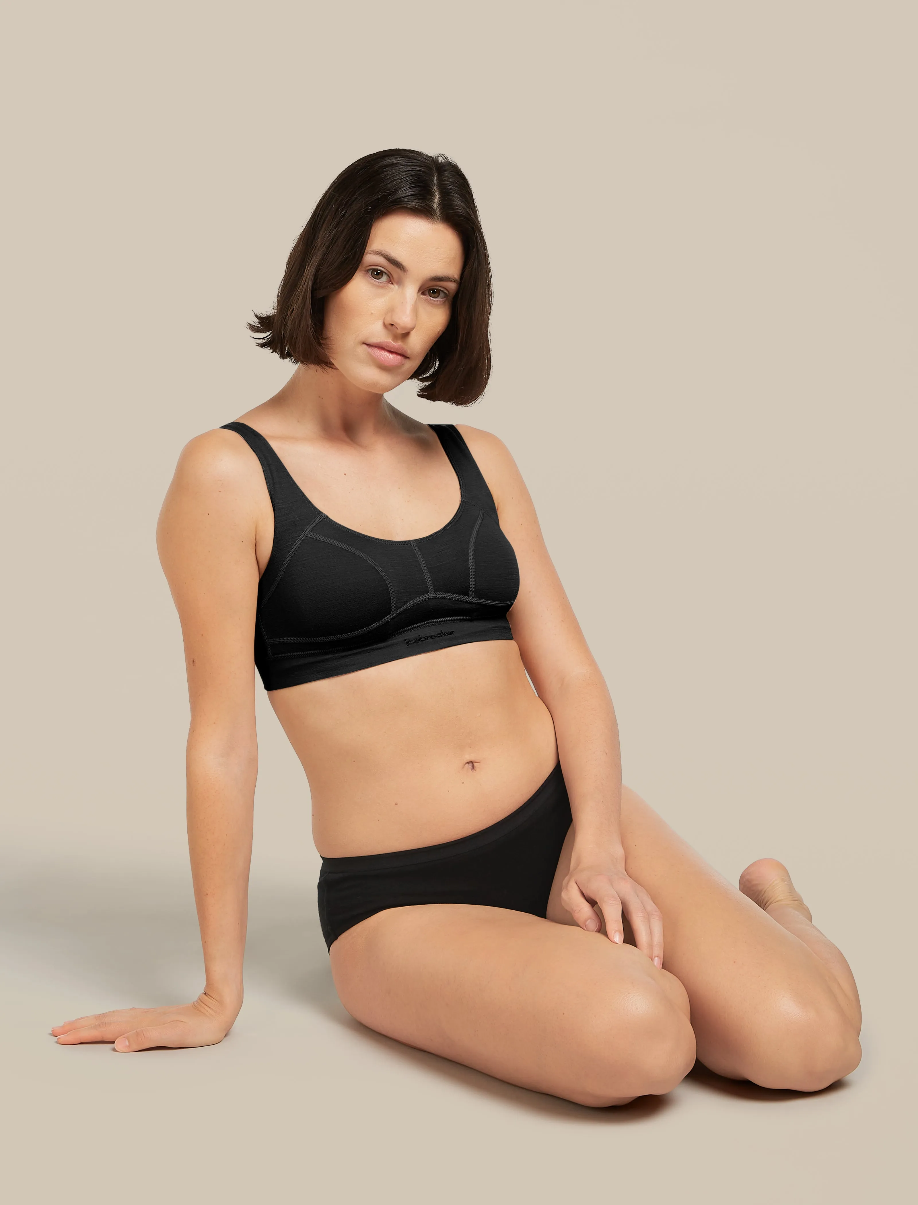 Women's Merino Queens Clasp Bra sold by Icebreaker product image thumbnail 4