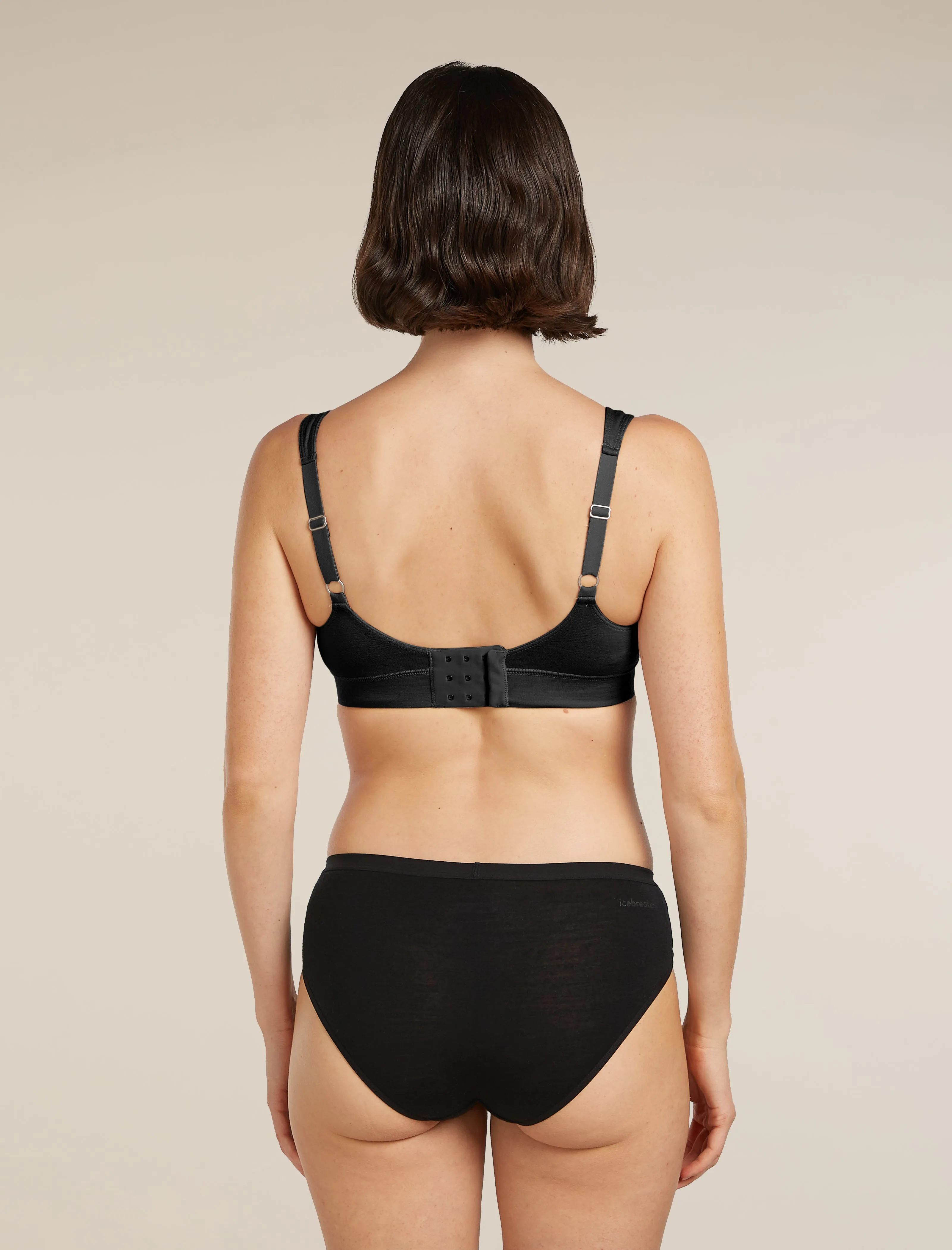 Women's Merino Queens Clasp Bra sold by Icebreaker product image thumbnail 2