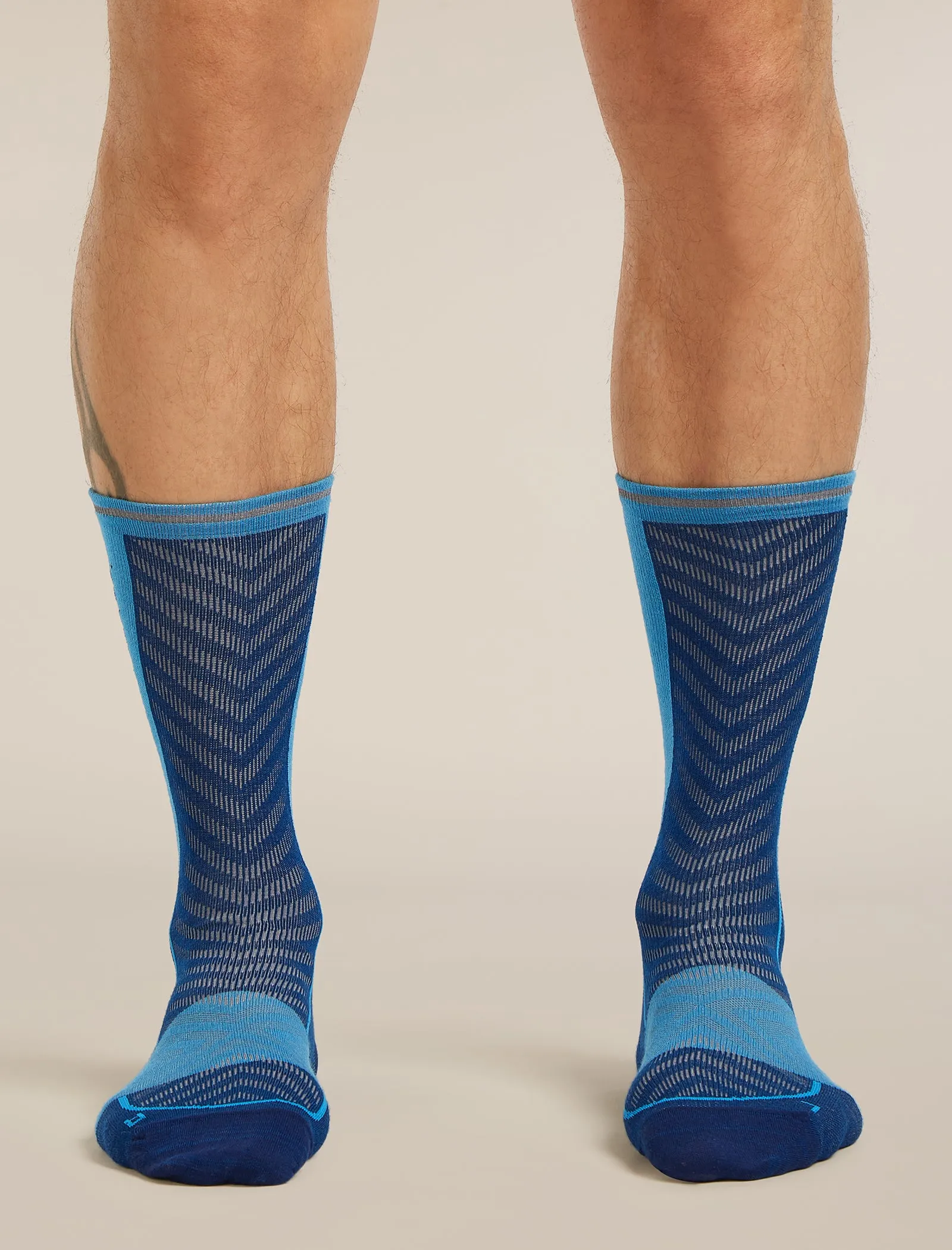 Men's Merino Blend Run+ Ultralight Crew Socks sold by Icebreaker product image thumbnail 3