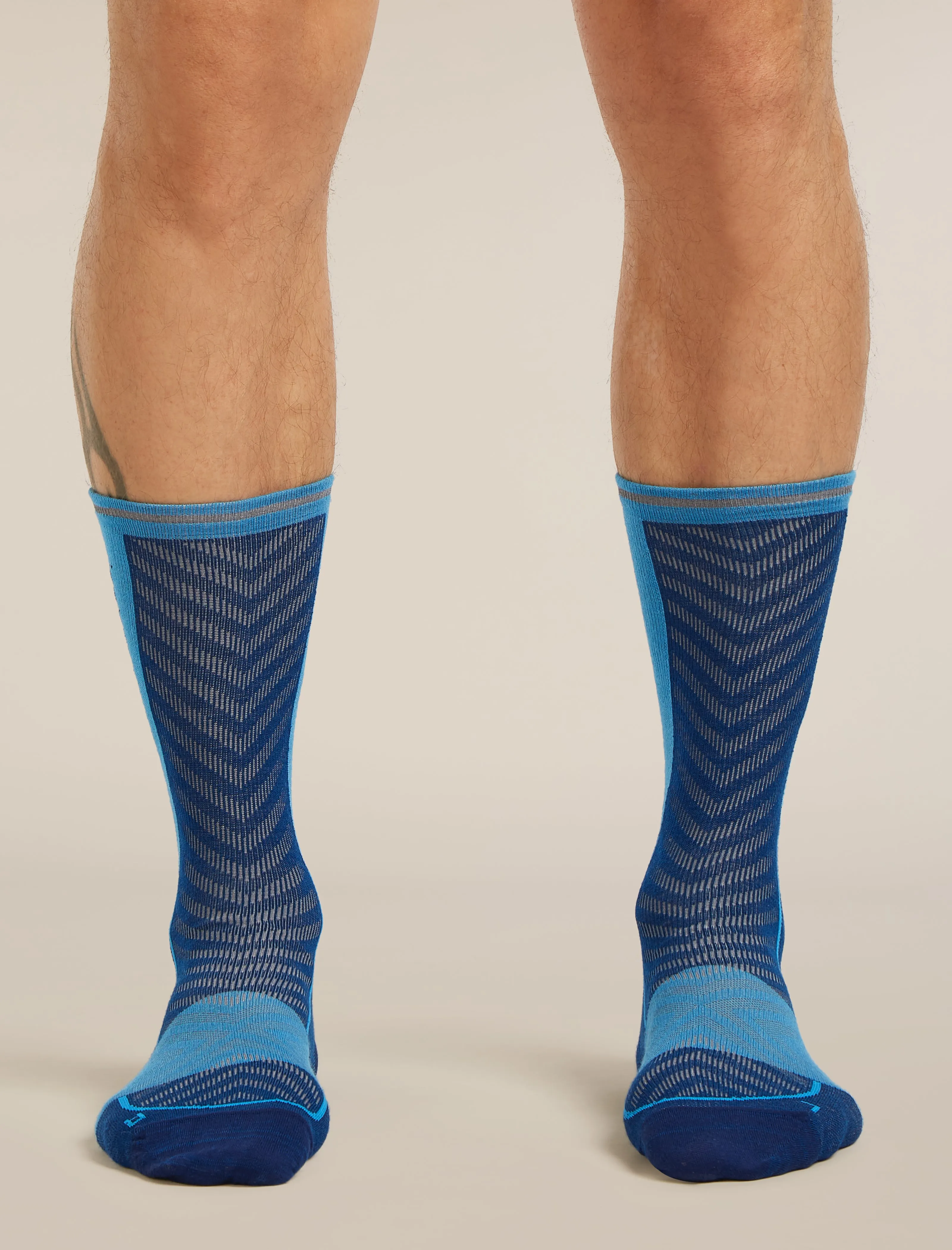 Men's Merino Blend Run+ Ultralight Crew Socks sold by Icebreaker product image thumbnail 4