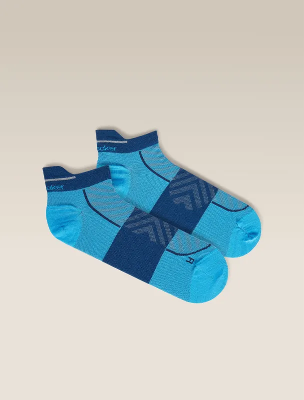 Men's Merino Blend Run+ Ultralight Micro Socks made by Icebreaker