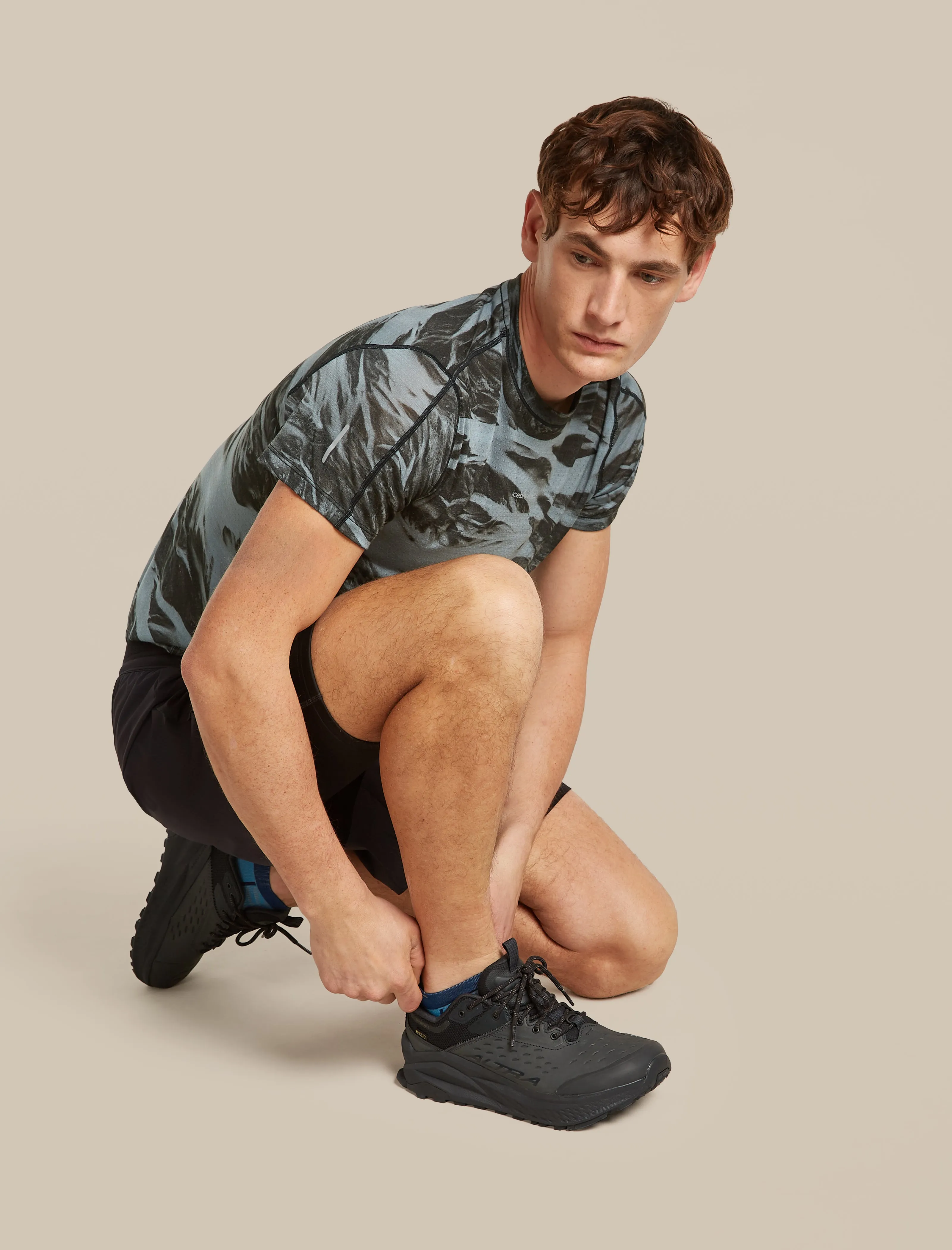 Men's Merino Blend Run+ Ultralight Micro Socks sold by Icebreaker product image thumbnail 4