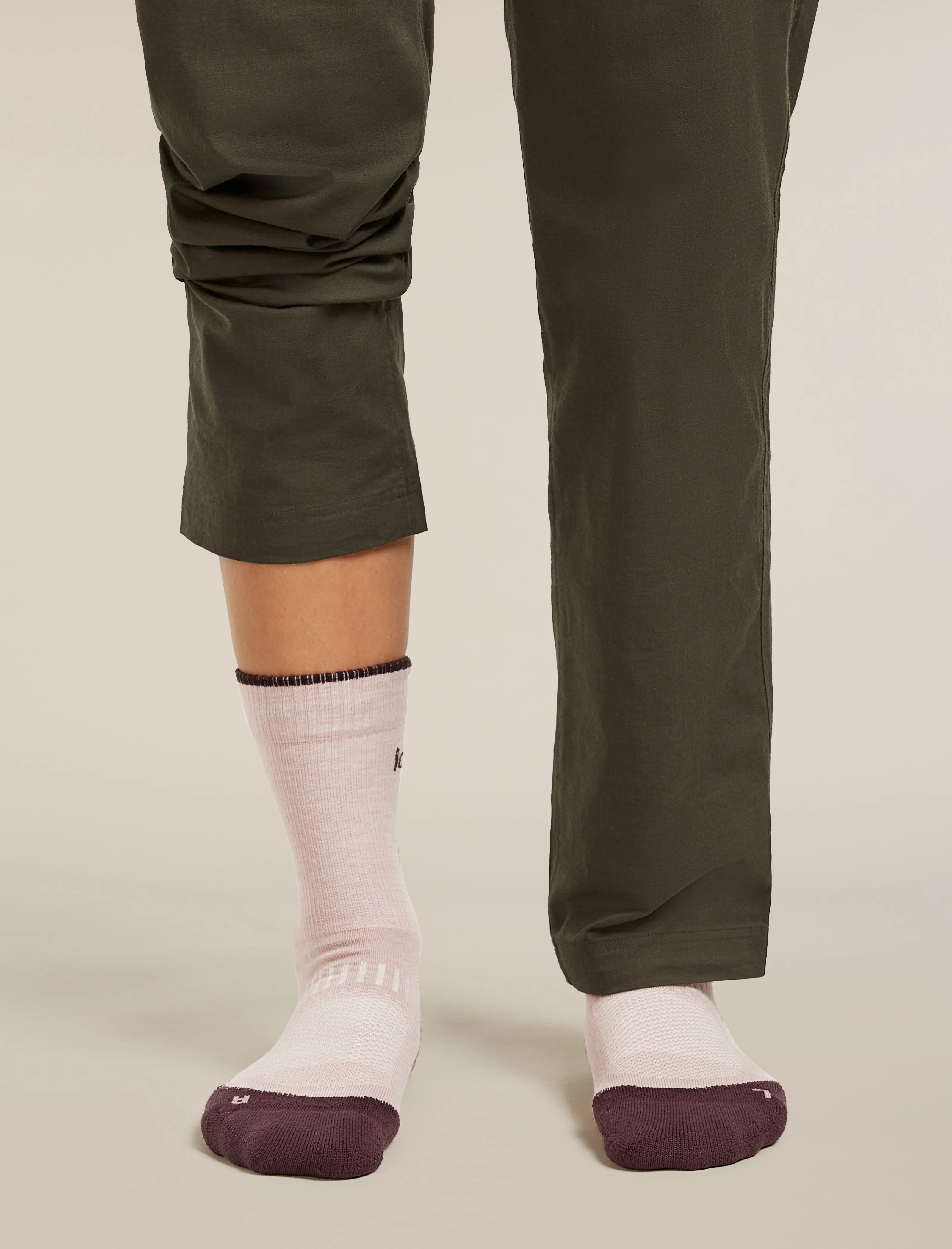 Women's Merino Hike+ Light Crew Socks sold by Icebreaker product image thumbnail 4
