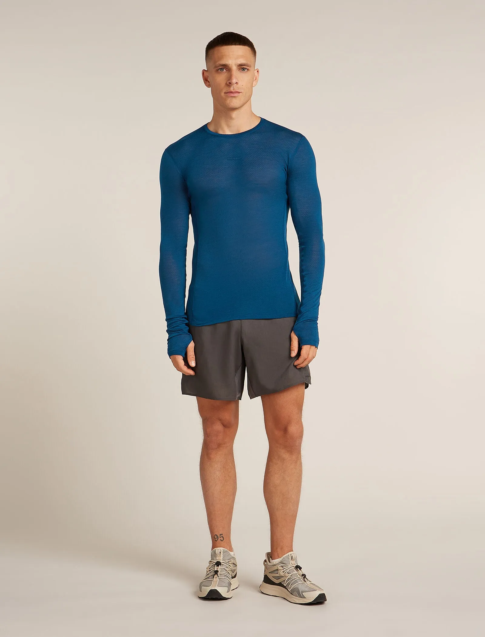 Merino Blend 75 Cool-Lite™ Featherlight™ Long Sleeve Crewe Thermal Top sold by Icebreaker product image thumbnail 3